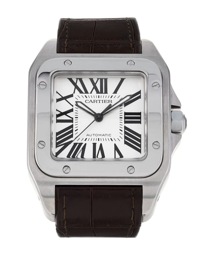 Cartier santos 2025 100 ladies