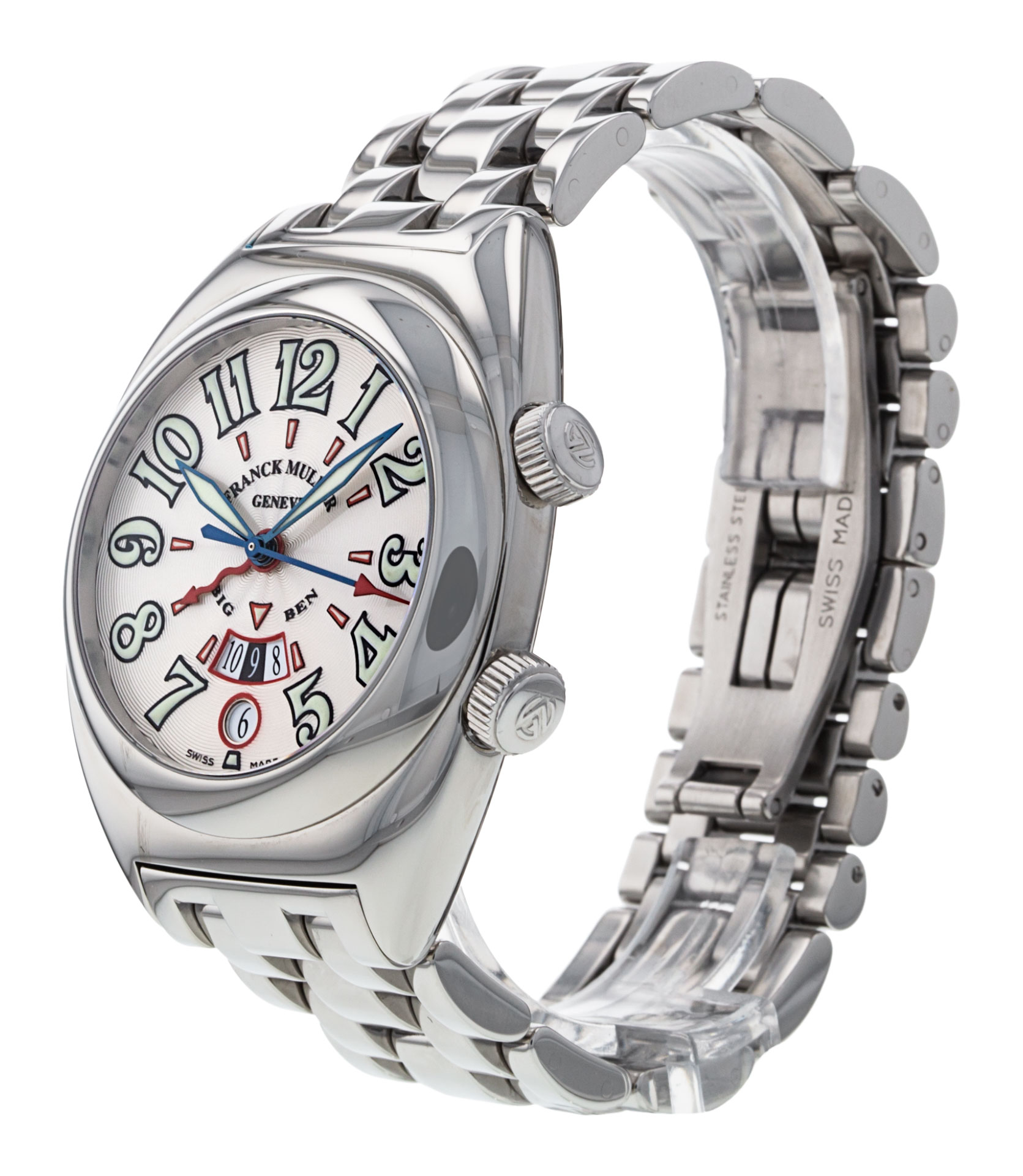 Mouvement Montre FRANCK MULLER Automatique - Cadran Argenté - Acier Inoxydable - Fonctionnel
