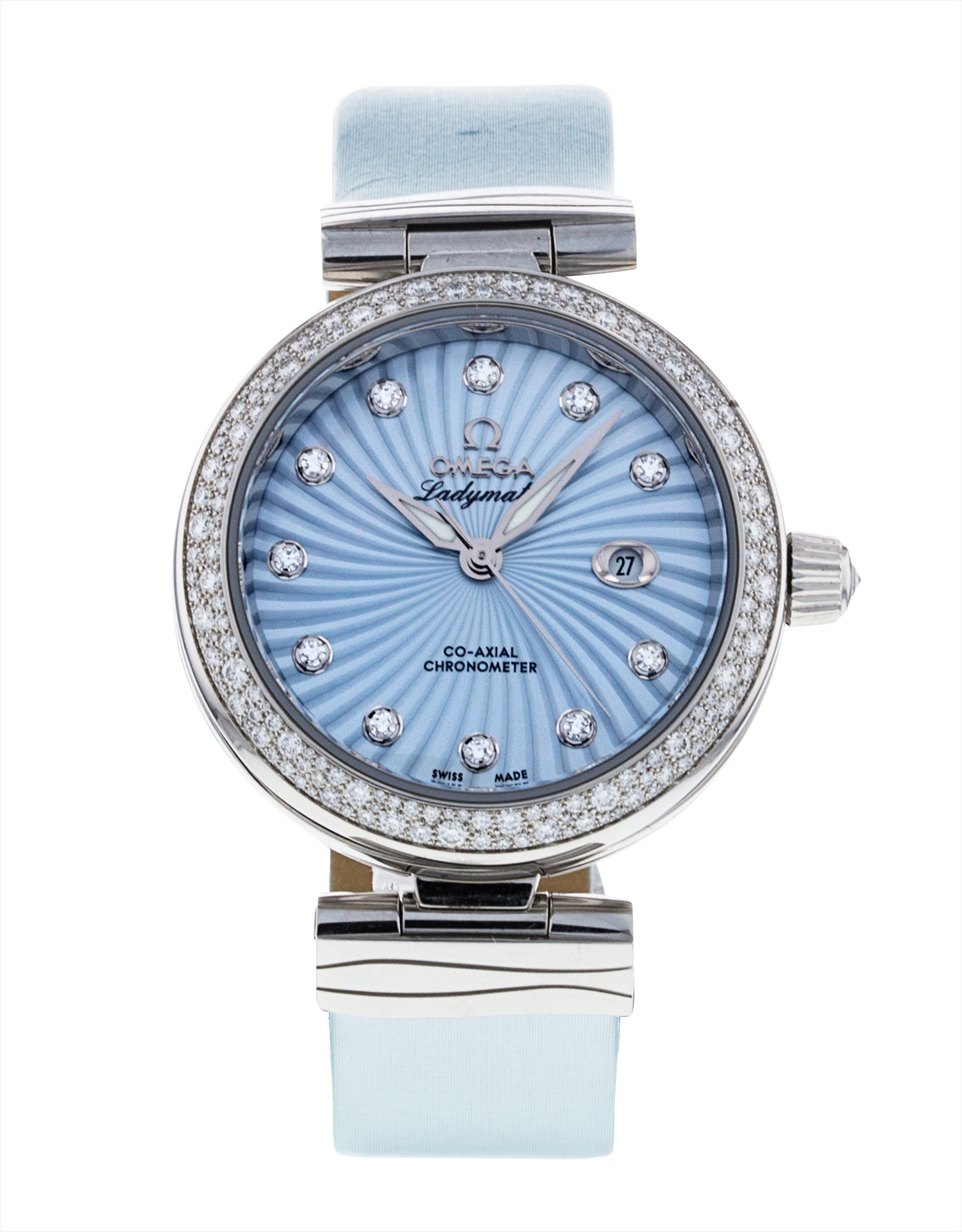 Omega De Ville Ladymatic 425.37.34.20.57.002 Watch | Watchfinder \u0026 Co.