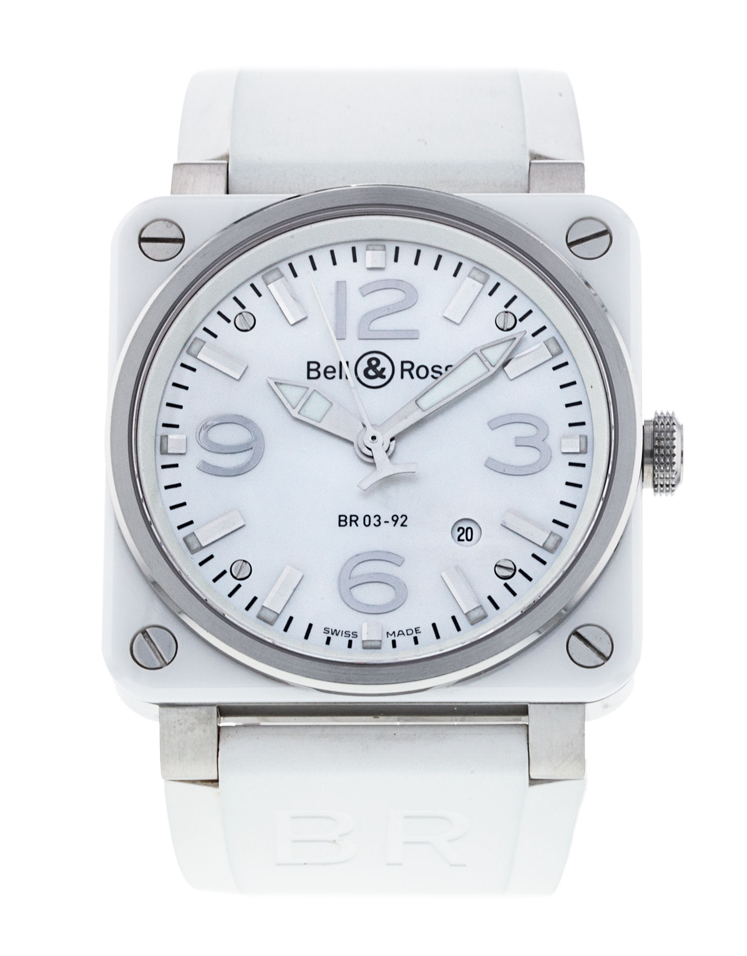 Bell \u0026 Ross BR03-92 - White Ceramic