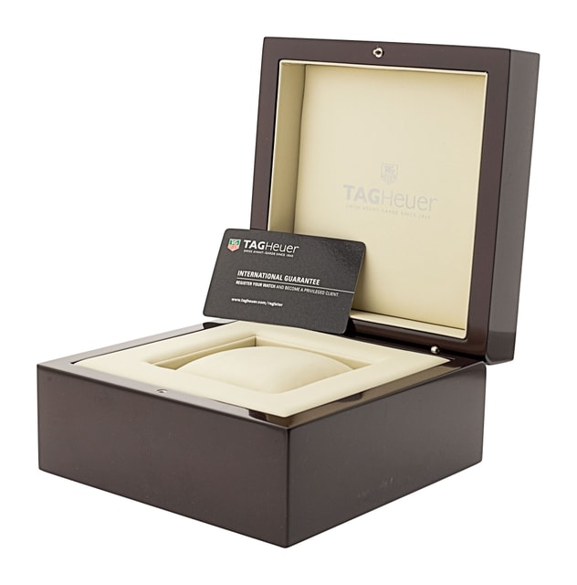 tag heuer wooden box