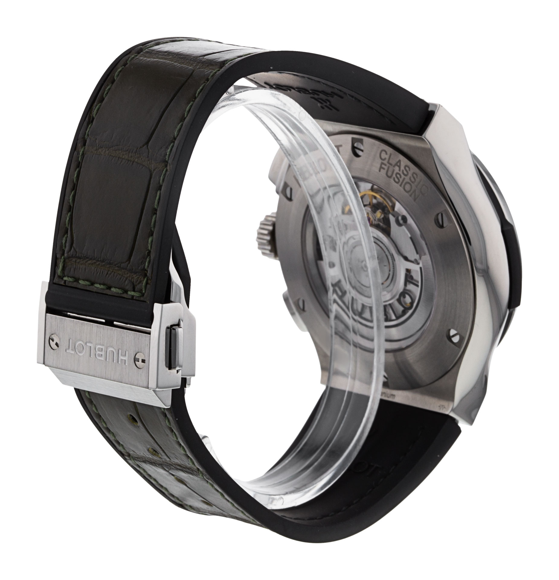 Boîte à Montre Hublot D'Occasion - 17,7x17,7x8,8 Cm - Noir