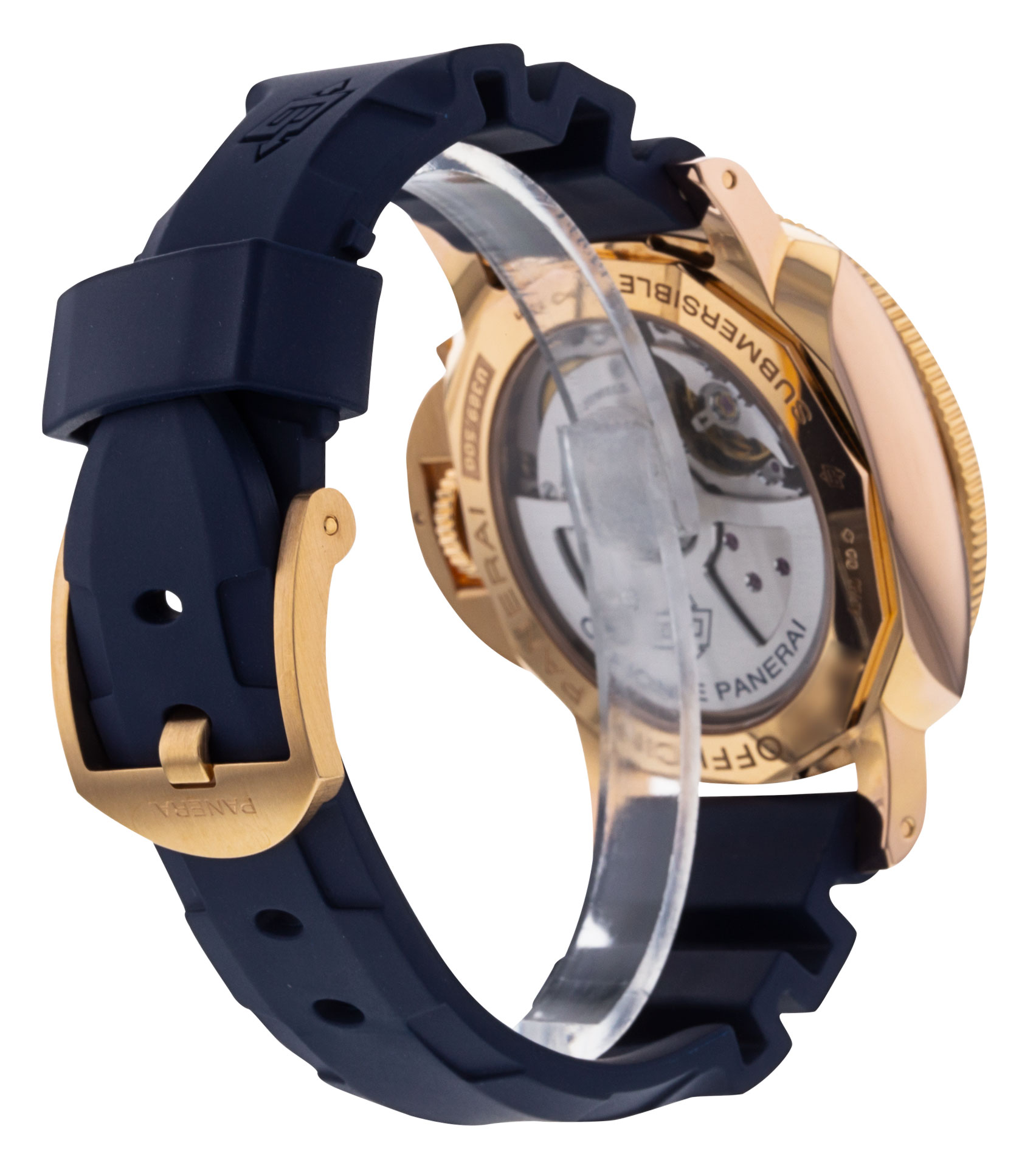 Fine Watch Strap Handmade IN Italy For Panerai Mm26 Buckle Inox Mm22 - Foto 3