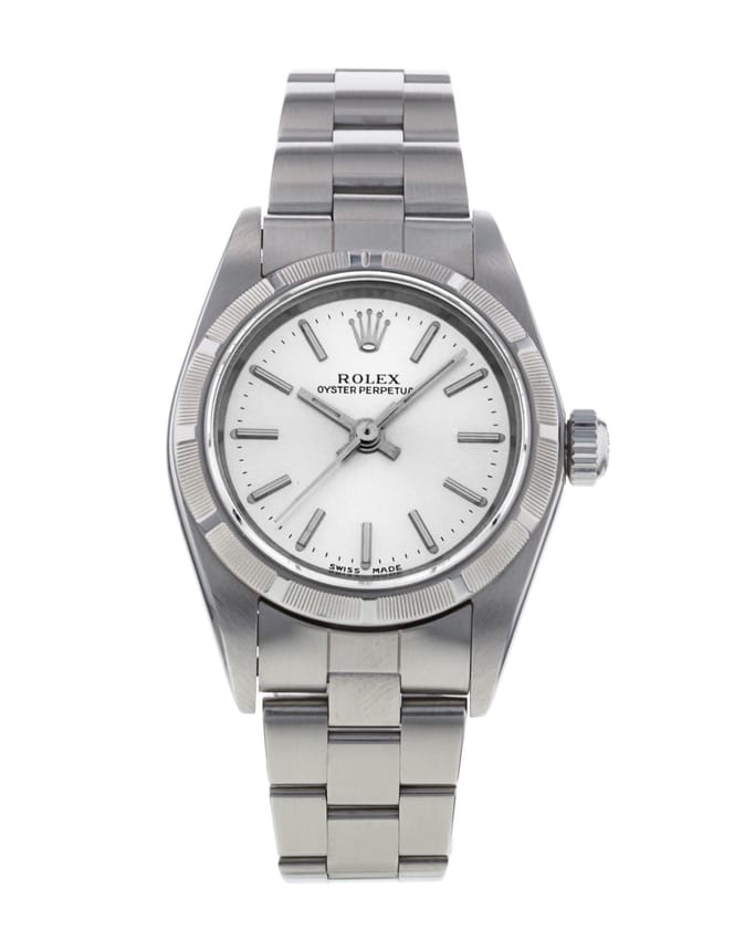 Pre Owned Rolex Lady Oyster Perpetual 76030 Watch Watchfinder