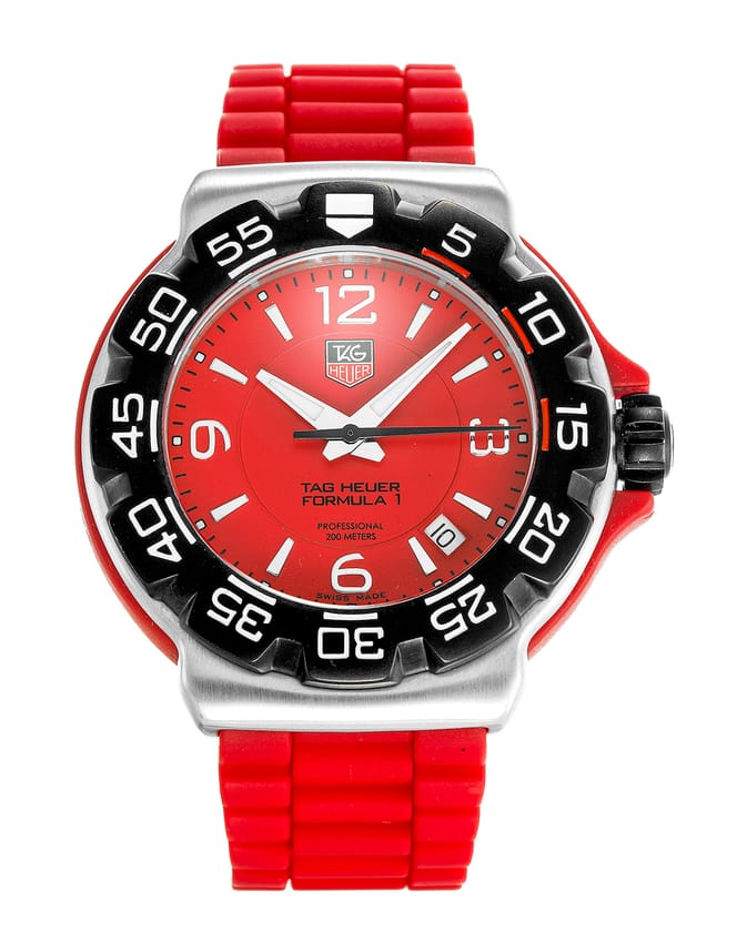 Pre Owned Tag Heuer Formula 1 WAC1113.BT0705 Watch Watchfinder Co