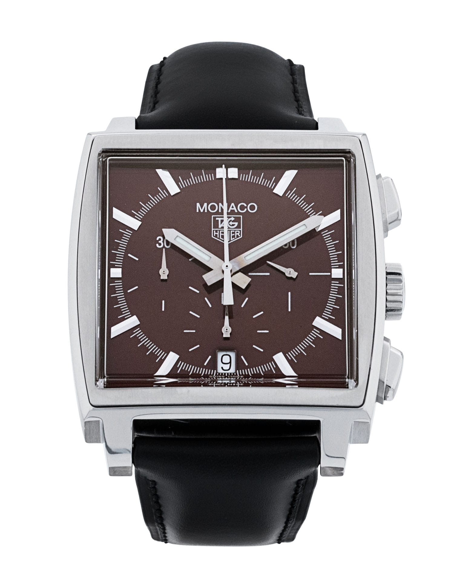 Pre-Owned Tag Heuer Monaco CW2114.EB0017 Watch