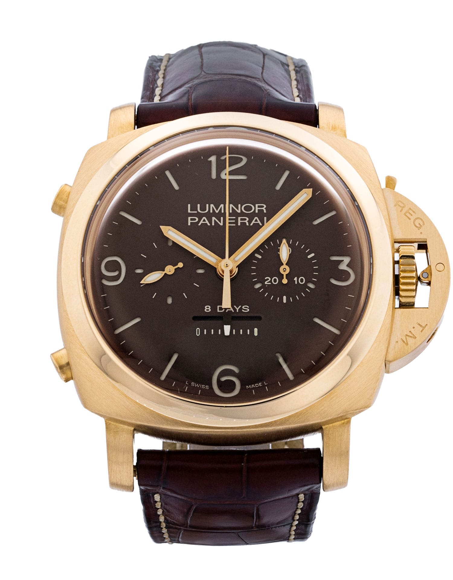 Pre-Owned Panerai Manifattura Luminor PAM00319 Watch
