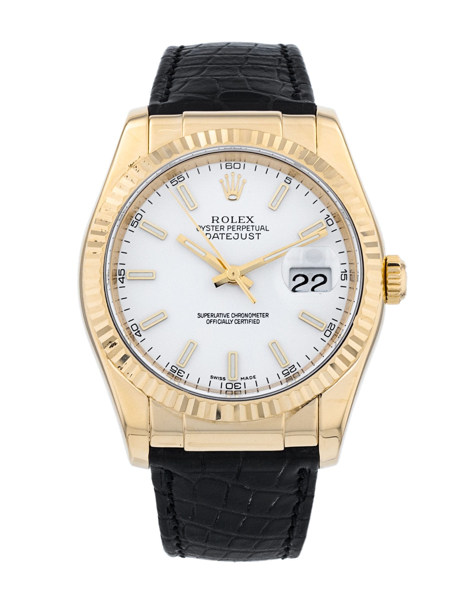 Pre-Owned Rolex Datejust 116138 Watch