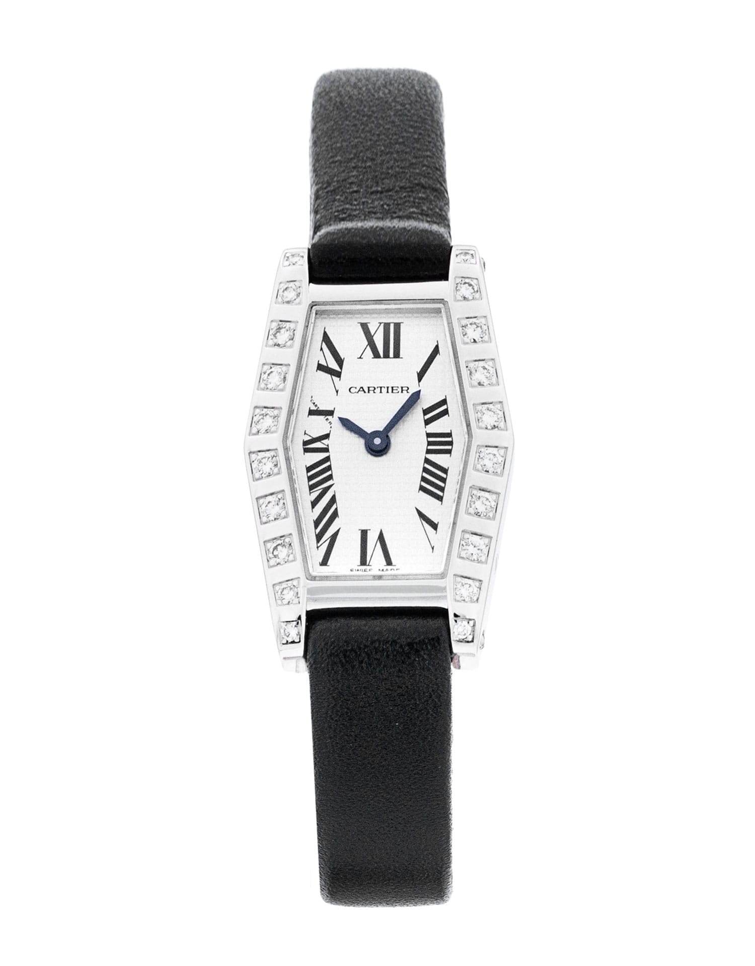 Pre-Owned Cartier Lanieres Tank Allongee Watch