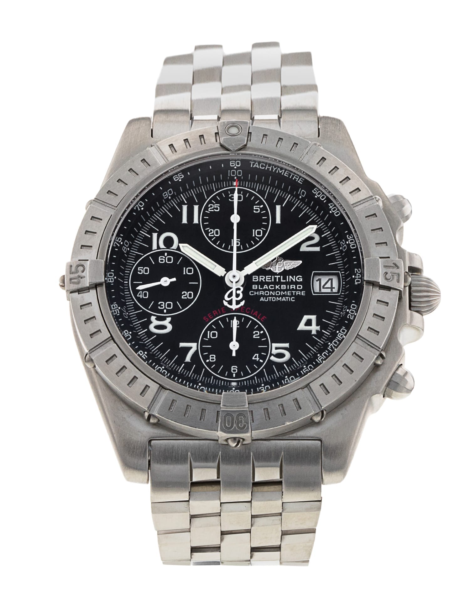 Pre-Owned Breitling Blackbird Watch