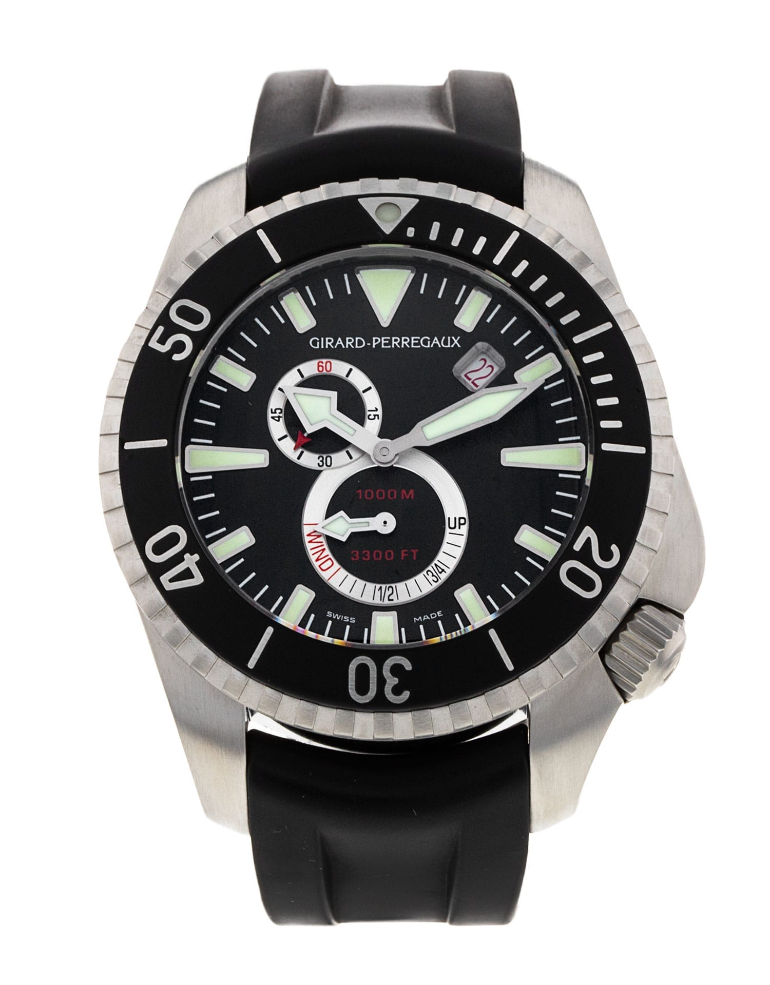 Pre-Owned Girard Perregaux Sea Hawk Watch