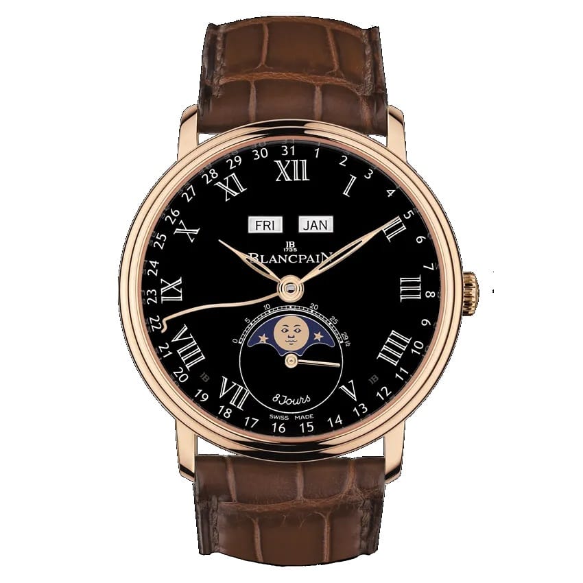 Pre-Owned Blancpain Villeret 6639-3637-55B Watch