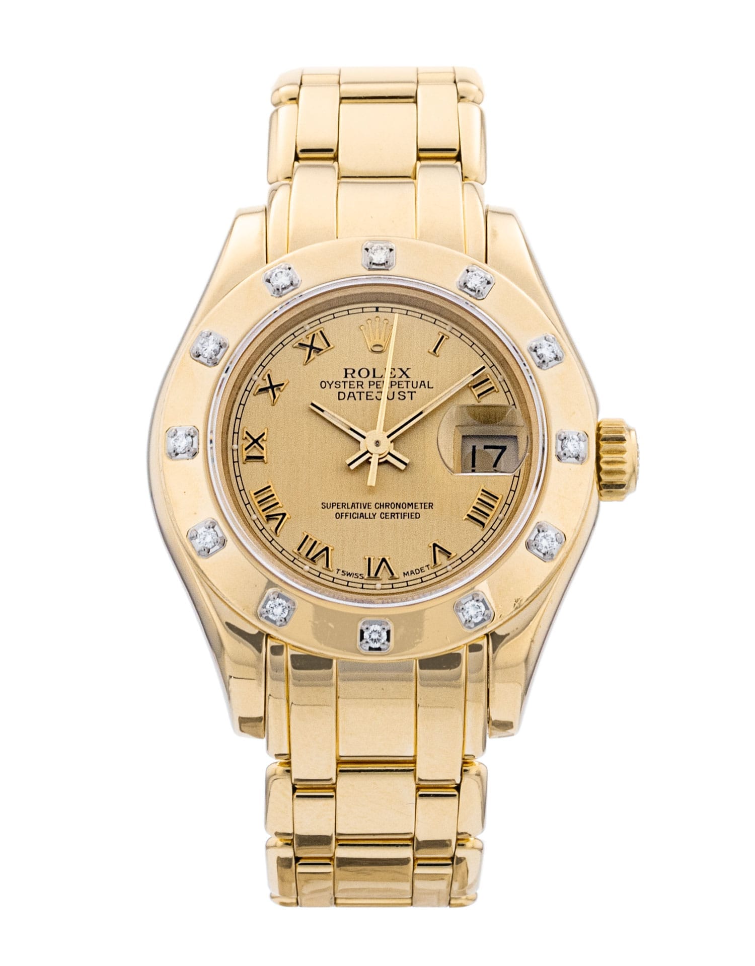 Pre-Owned Rolex Pearlmaster 80318 Watch