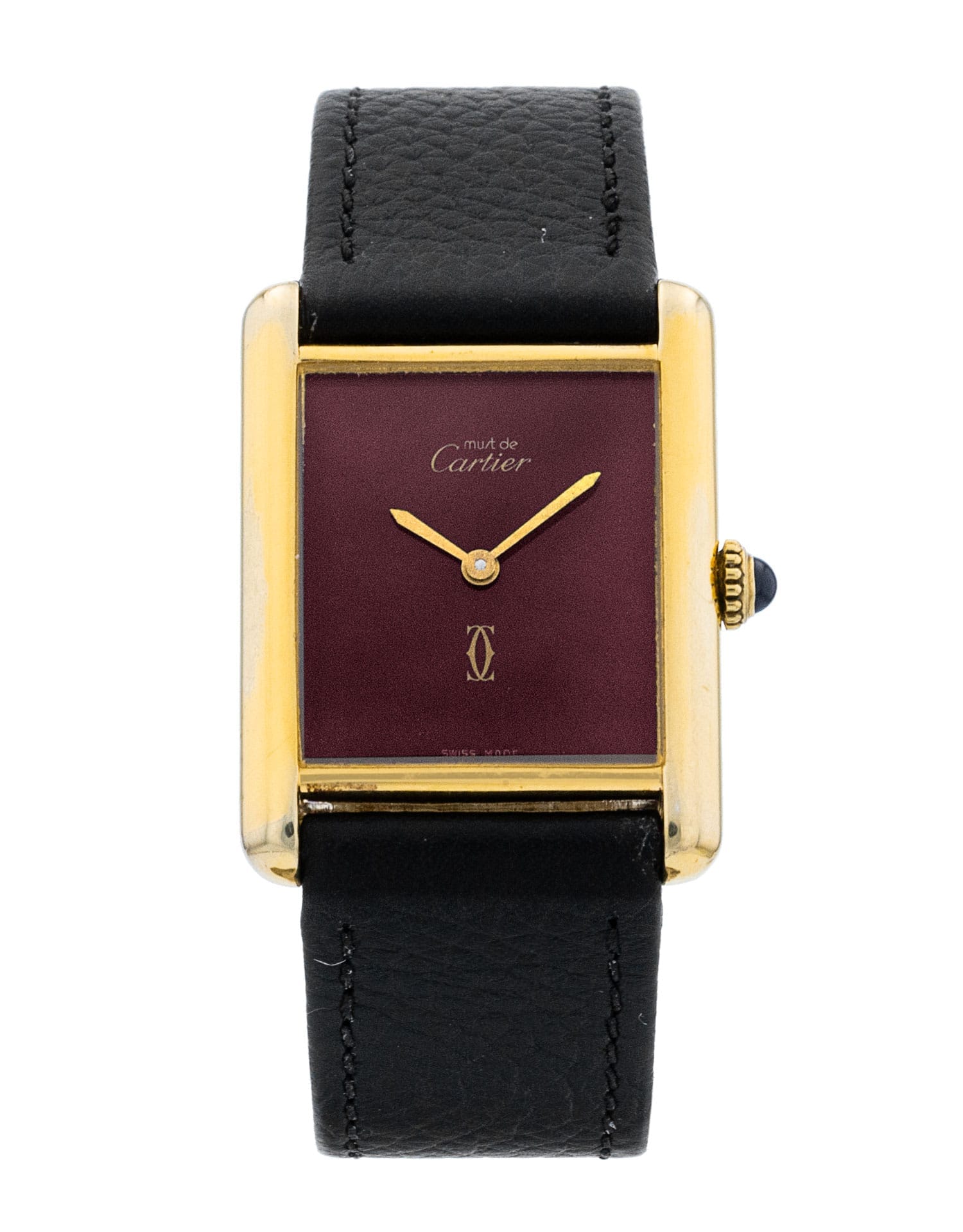 Pre-Owned Cartier Tank Vermeill 81975613 Watch
