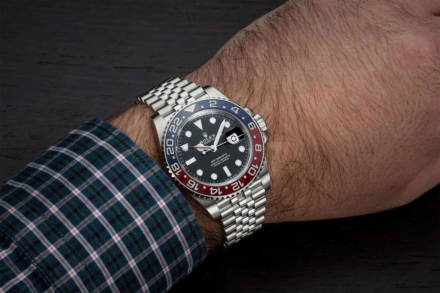 Rolex GMT Master II Black Dial Bracelet Strap