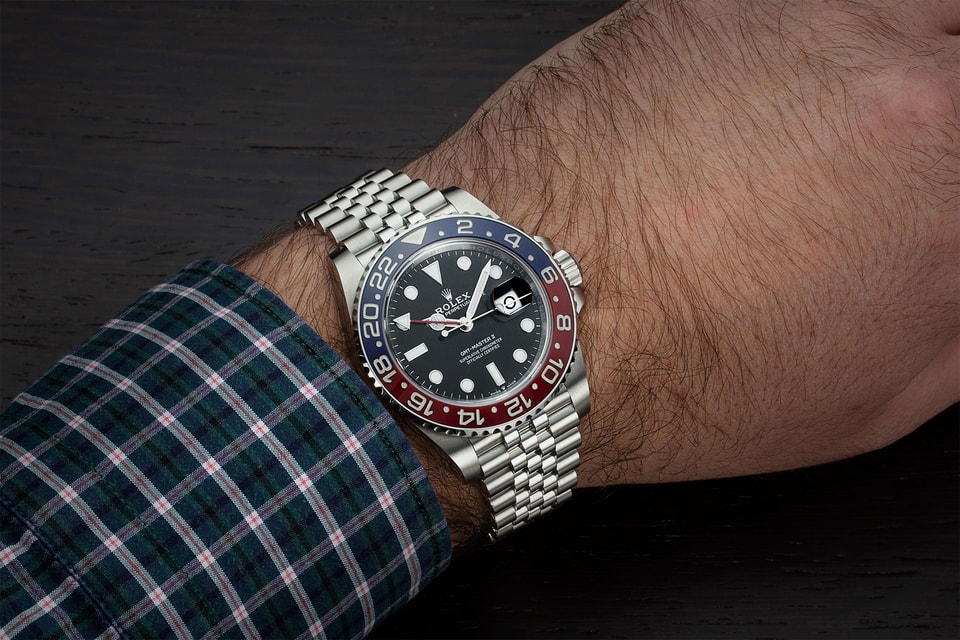 Rolex GMT Master II Black Dial Bracelet Strap
