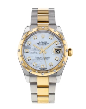 Caritas diamond top watch automatic