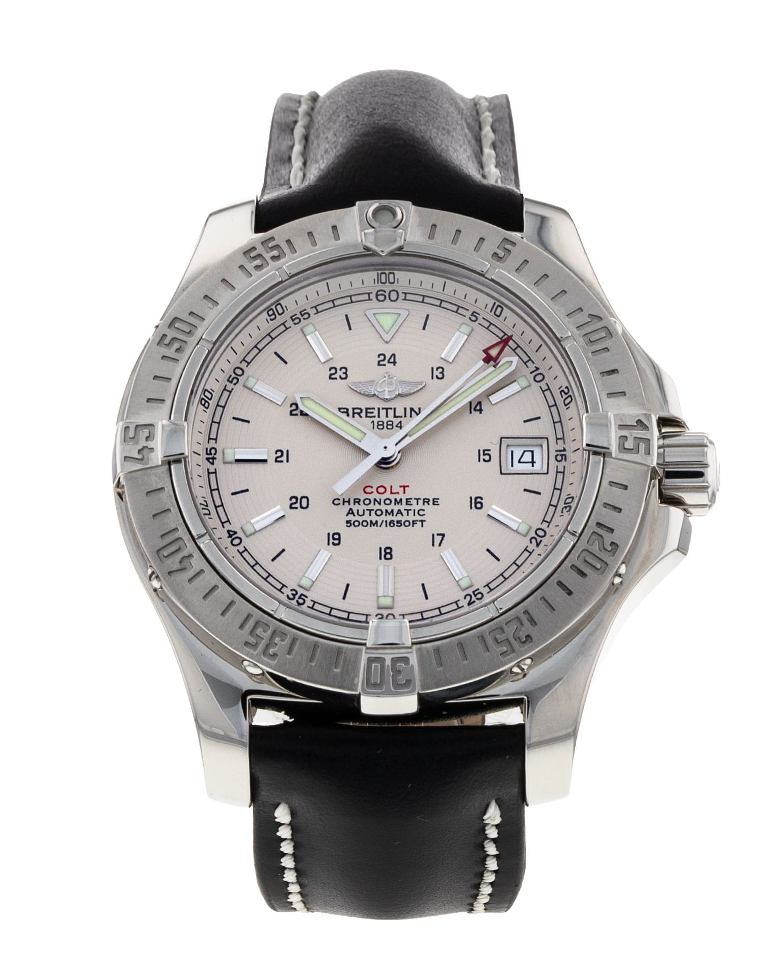 Pre-Owned Breitling Colt Auto A17380 Watch