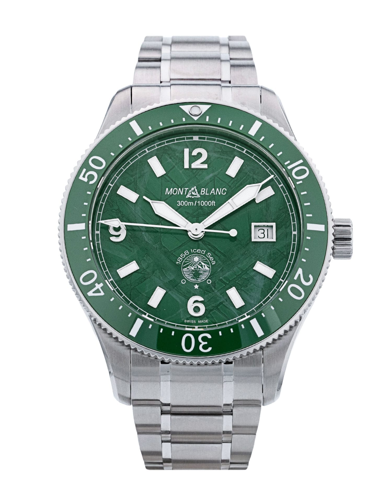 Pre-Owned Montblanc 1858 129373 Watch