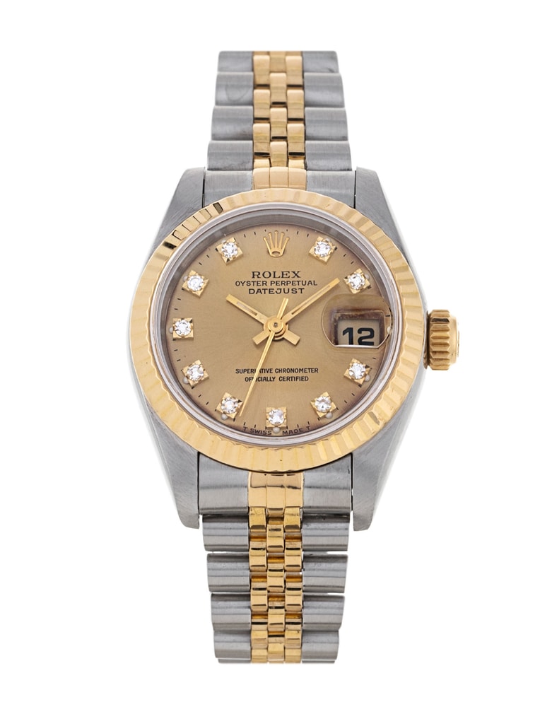 Rolex Datejust Lady Champagne Diamond Dial