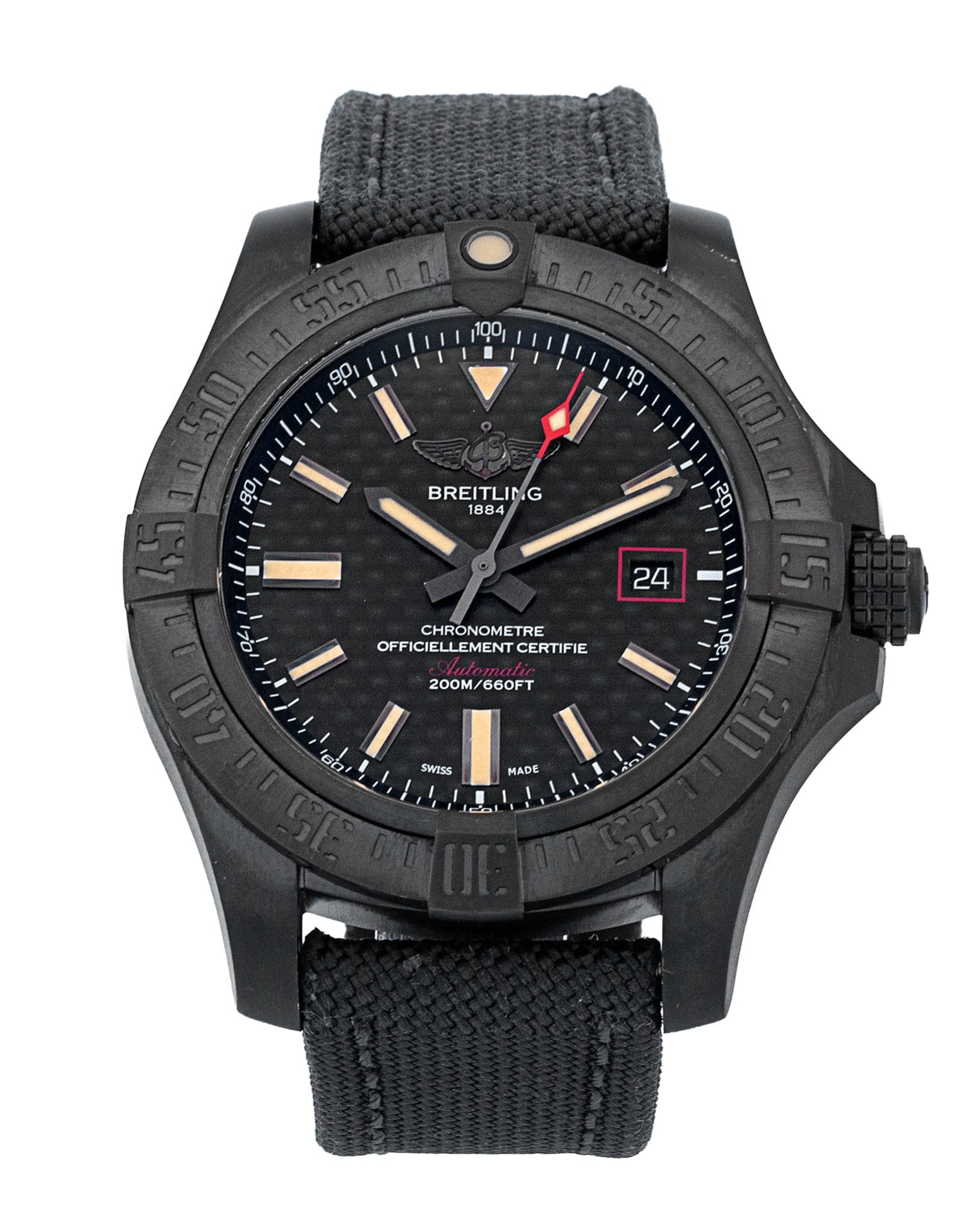 Pre-Owned Breitling Avenger Blackbird Watch