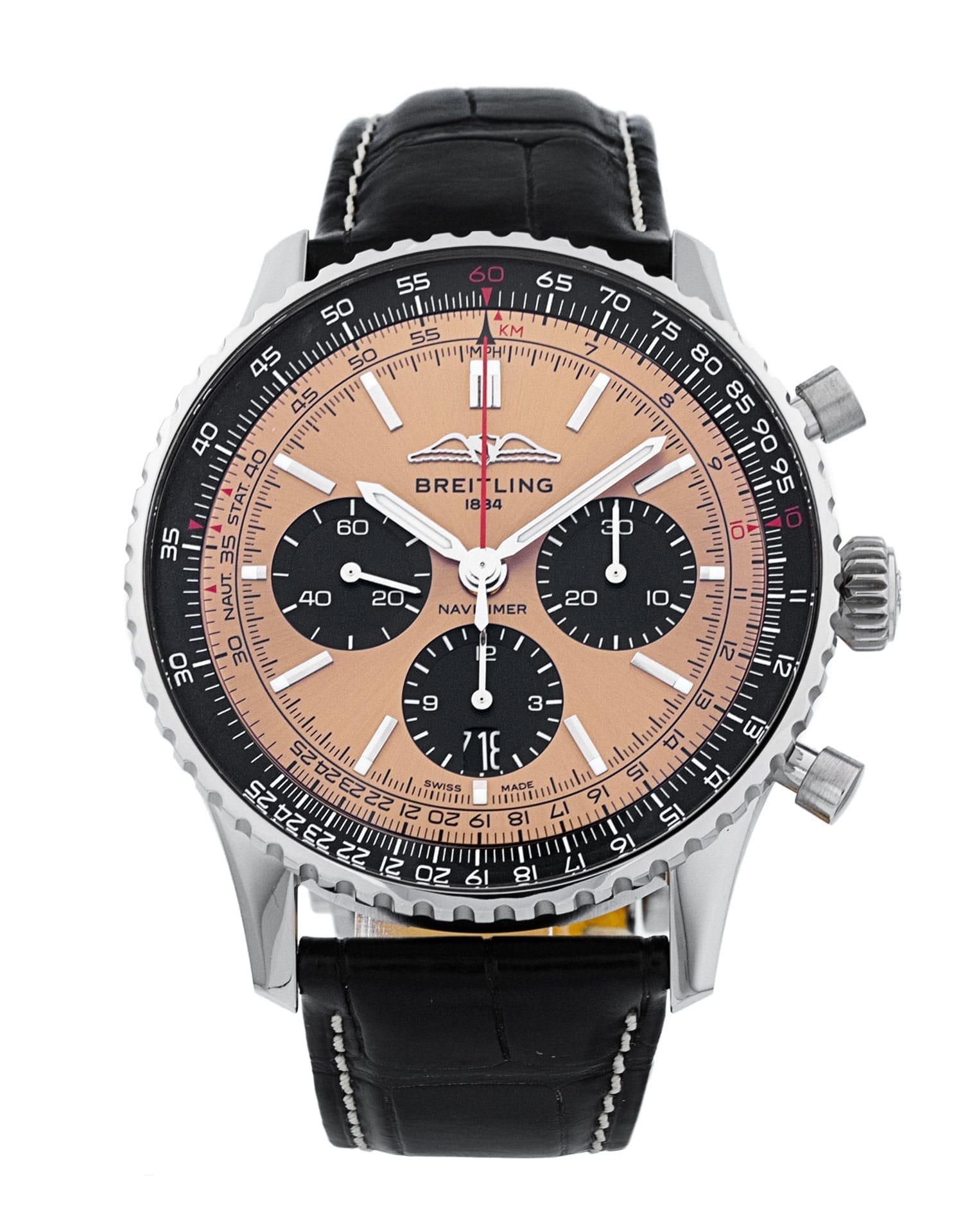 Pre-Owned Breitling Navitimer B01 Chronograph 43 AB0138 Watch