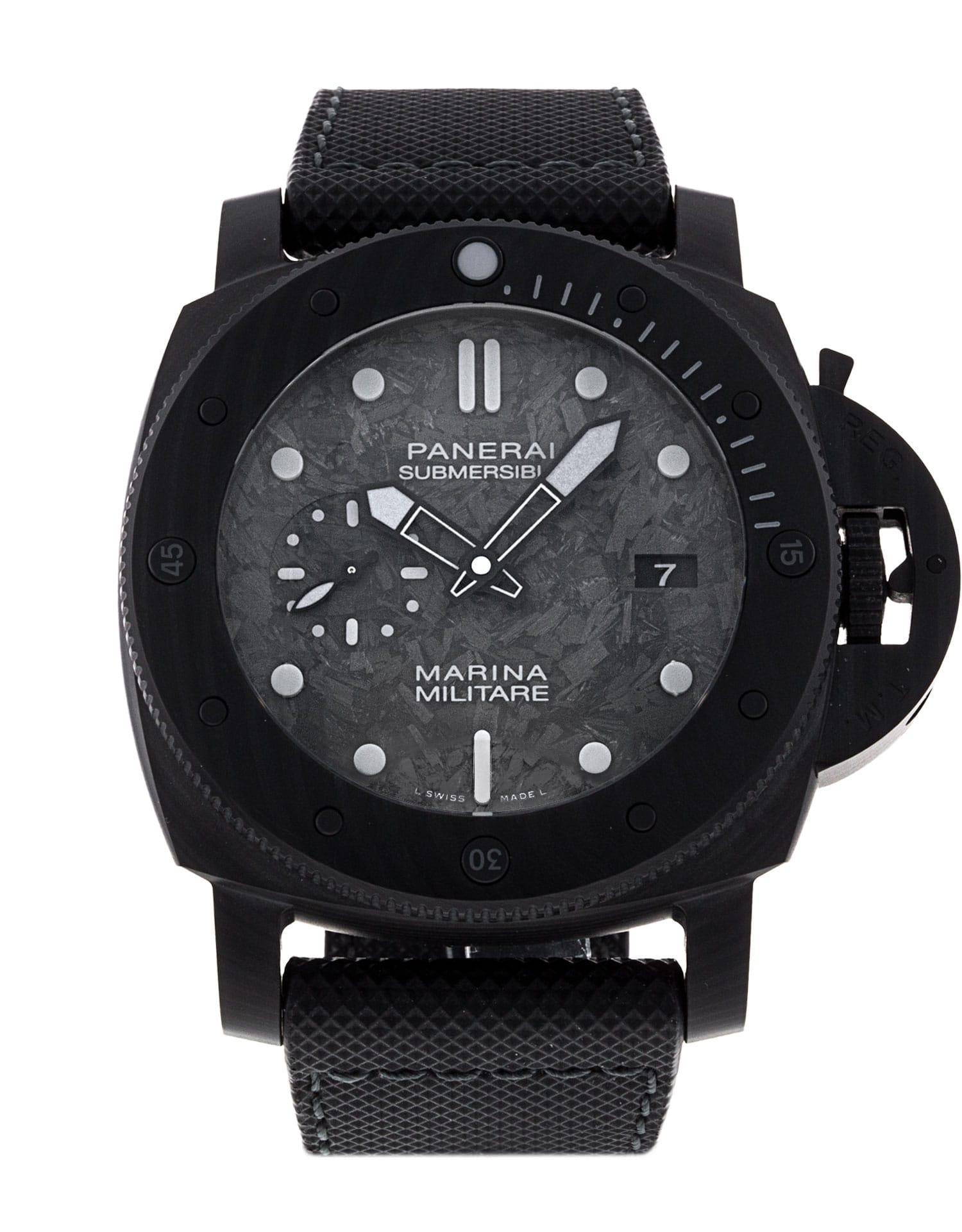 Pre-Owned Panerai Submersible Marina Militare Watch