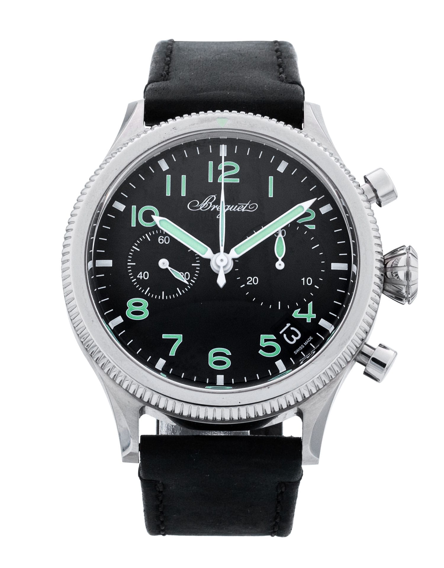 Pre-Owned Breguet Type XX 2057ST/92/3WU Watch