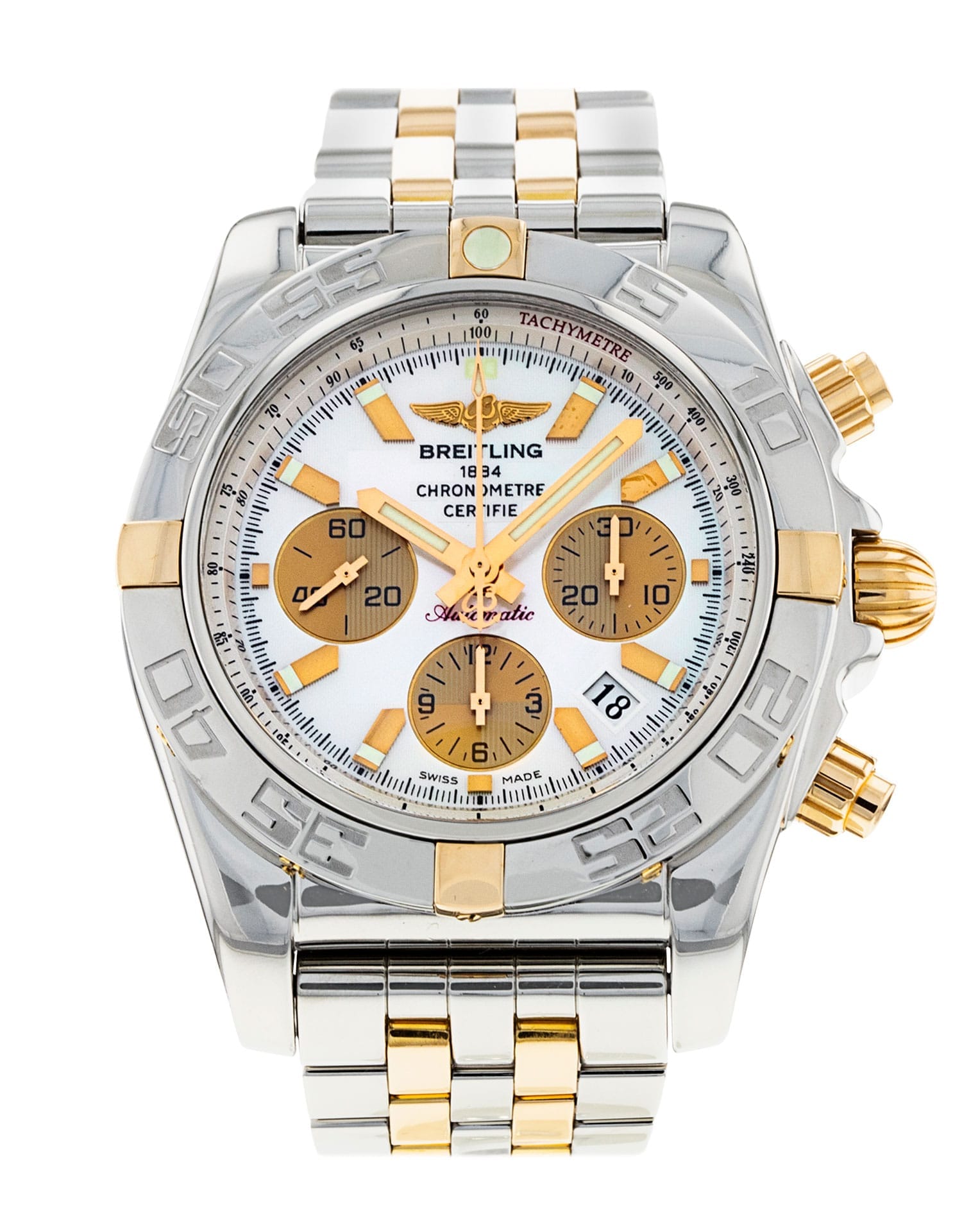 Pre-Owned Breitling Chronomat 44 IB0110 Watch