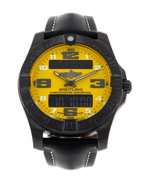 Breitling aerospace discount yellow dial