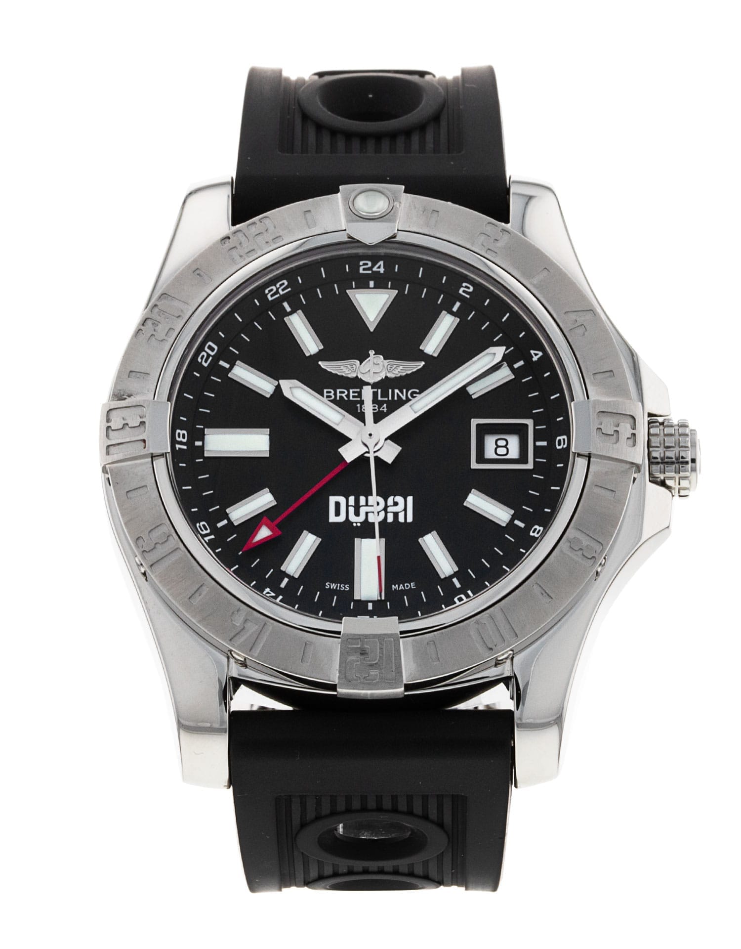 Pre-Owned Breitling Avenger II GMT A32390 Watch