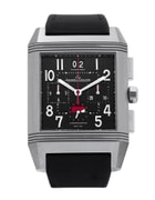 Pre-Owned Jaeger-LeCoultre Reverso Squadra World Chronograph 702T470 Watch