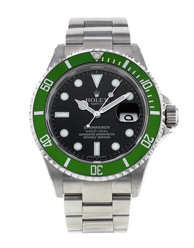 Rolex Submariner Schwarz Baton Zifferblatt - Main Image