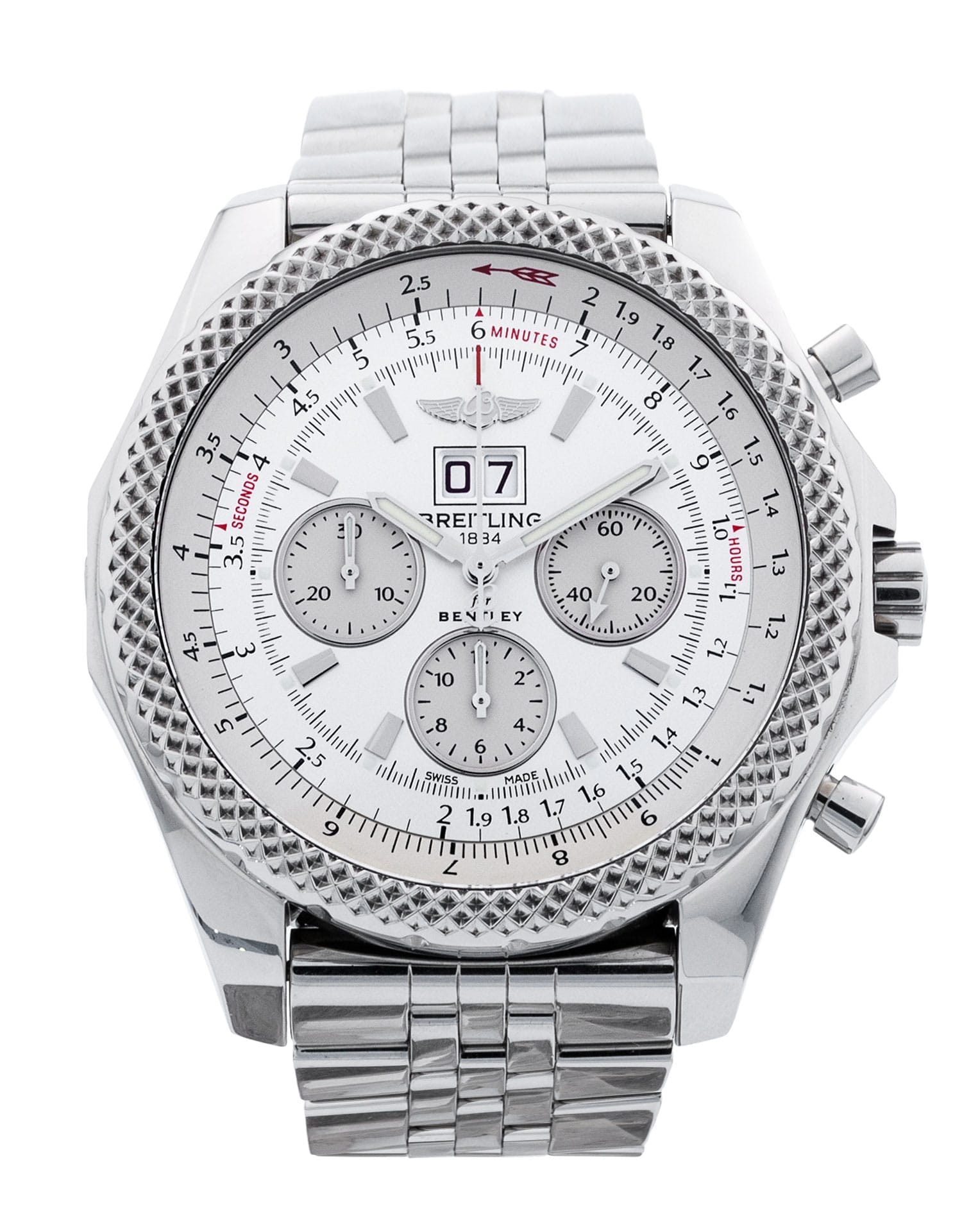 Pre-Owned Breitling Bentley 6.75 A44364 Watch