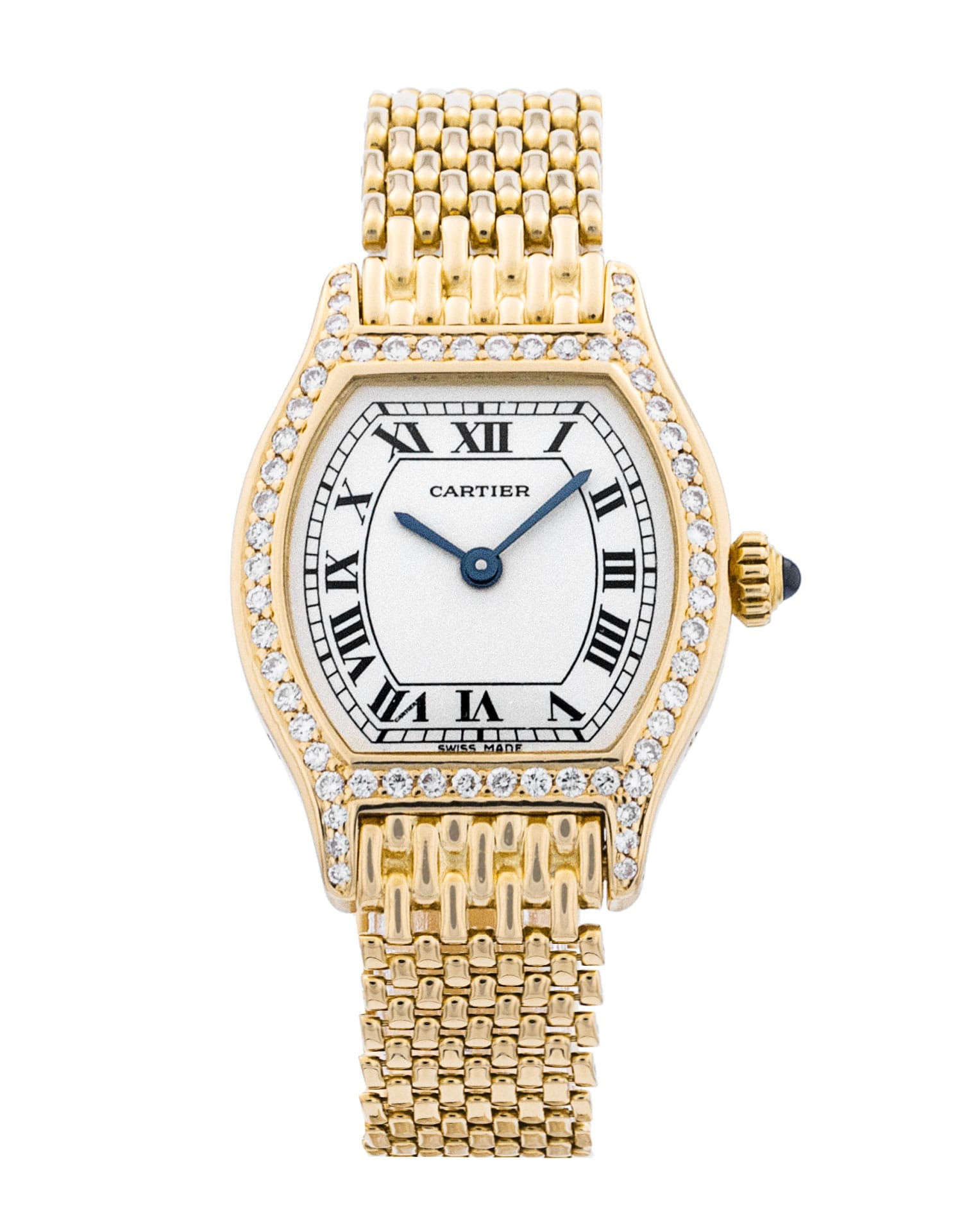 Pre-Owned Cartier Tortue 82580000 Watch