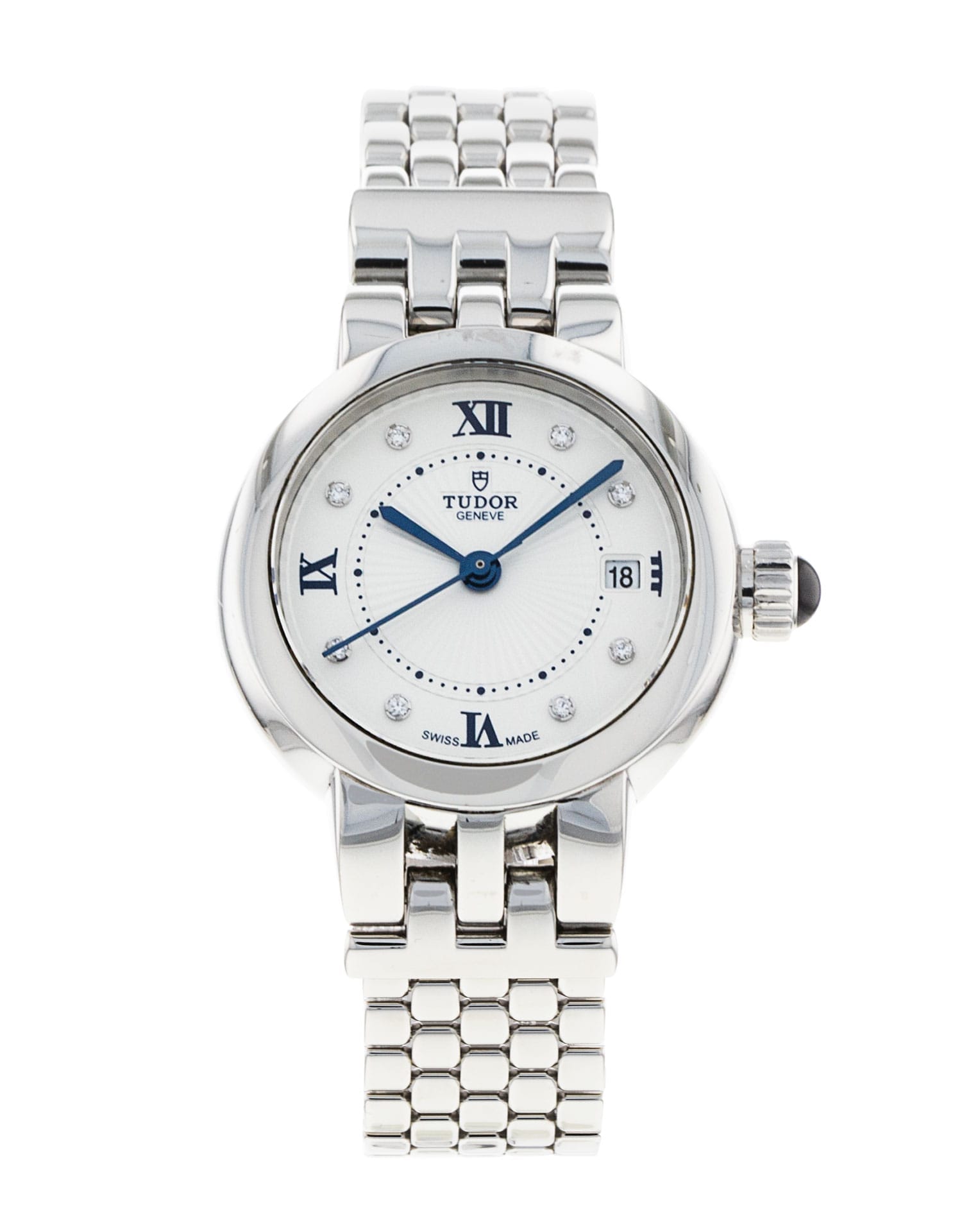 Pre-Owned Tudor Clair de Rose M35200-0001 Watch