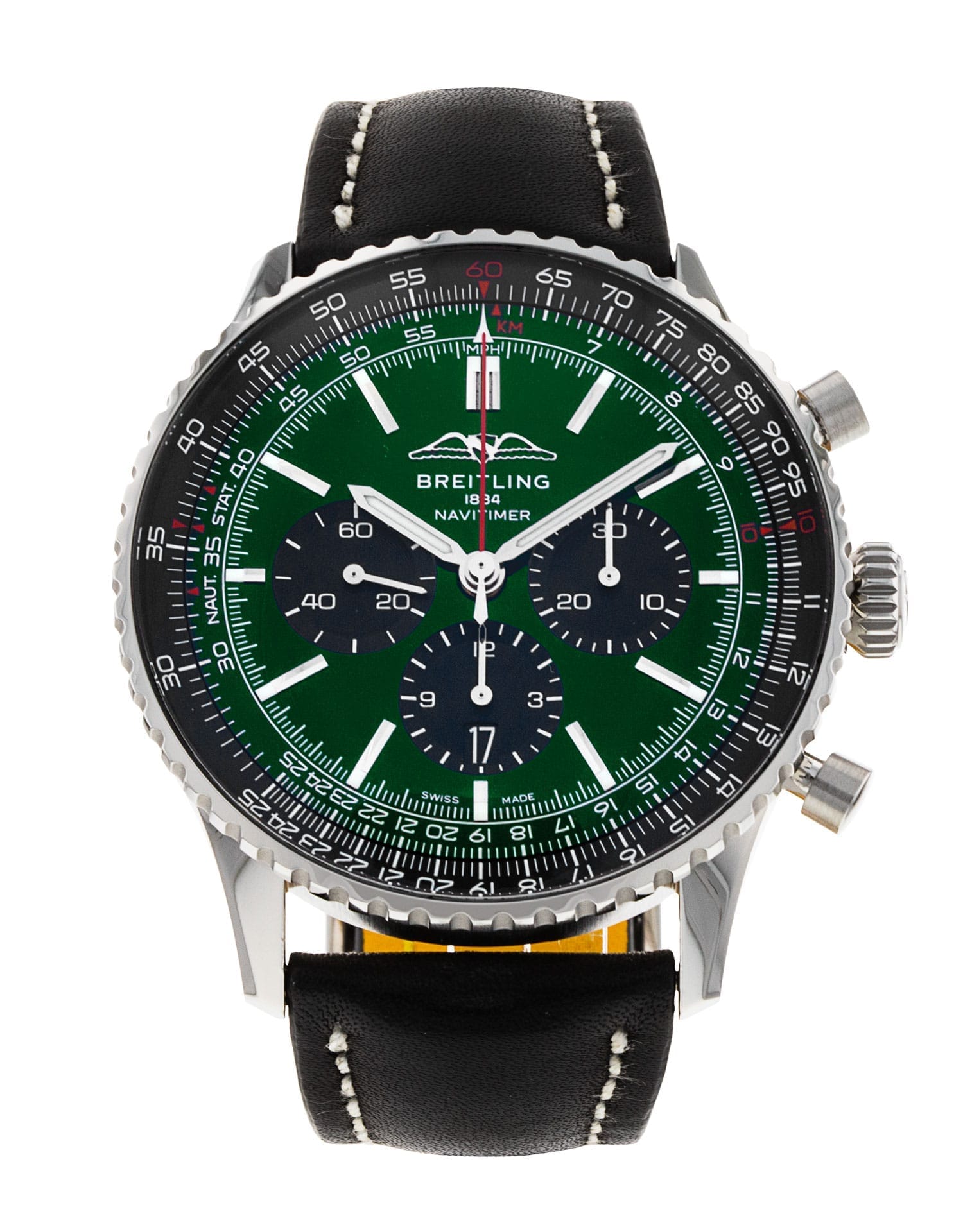 Pre-Owned Breitling Navitimer B01 Chronograph 46 AB0137 Watch