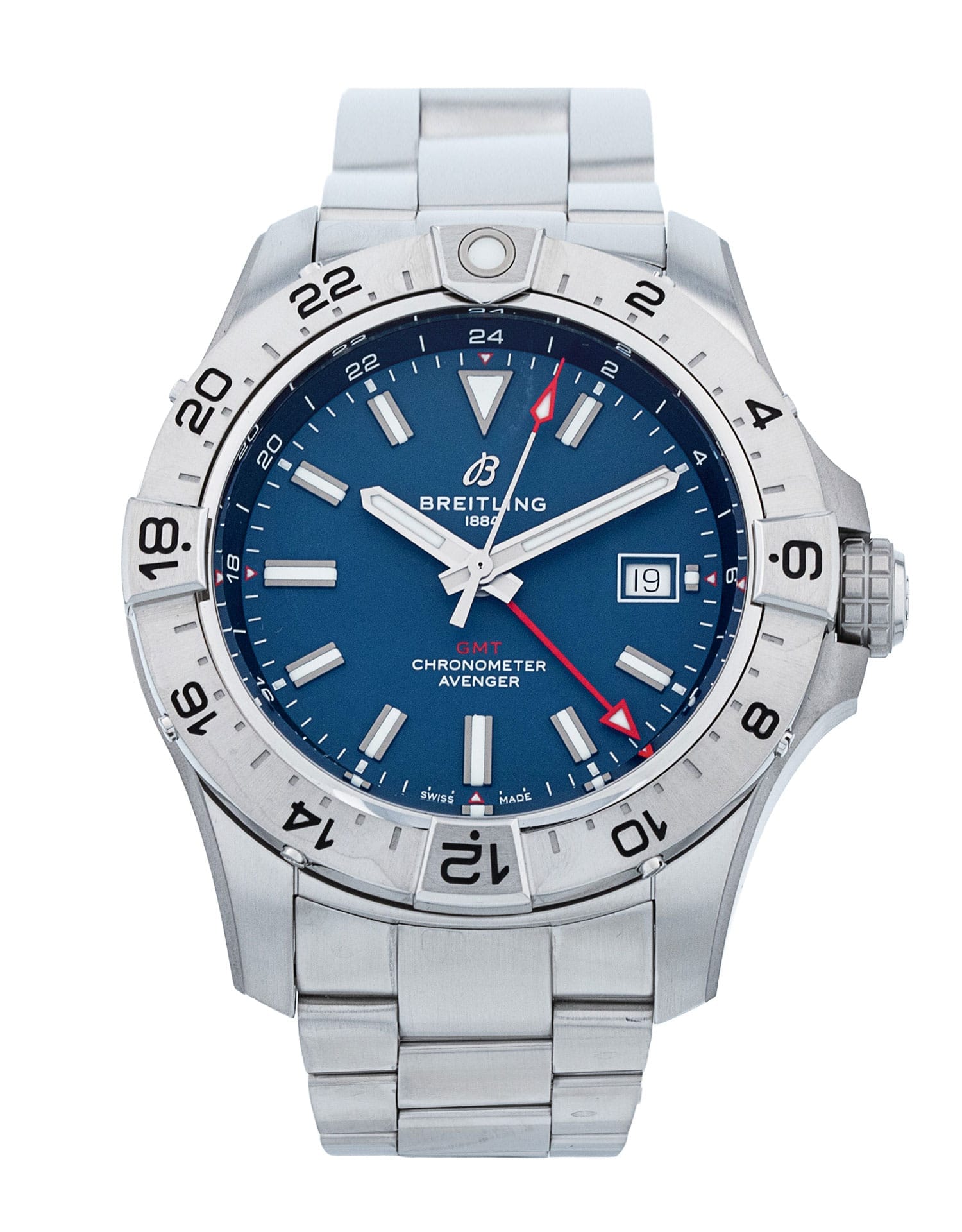 Montre Breitling Avenger Automatic GMT 44 d'occasion