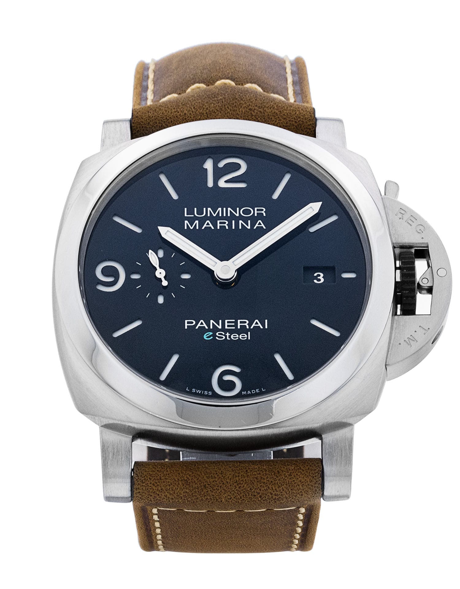 Pre-Owned Panerai Luminor Marina ESteel PAM01157 Watch