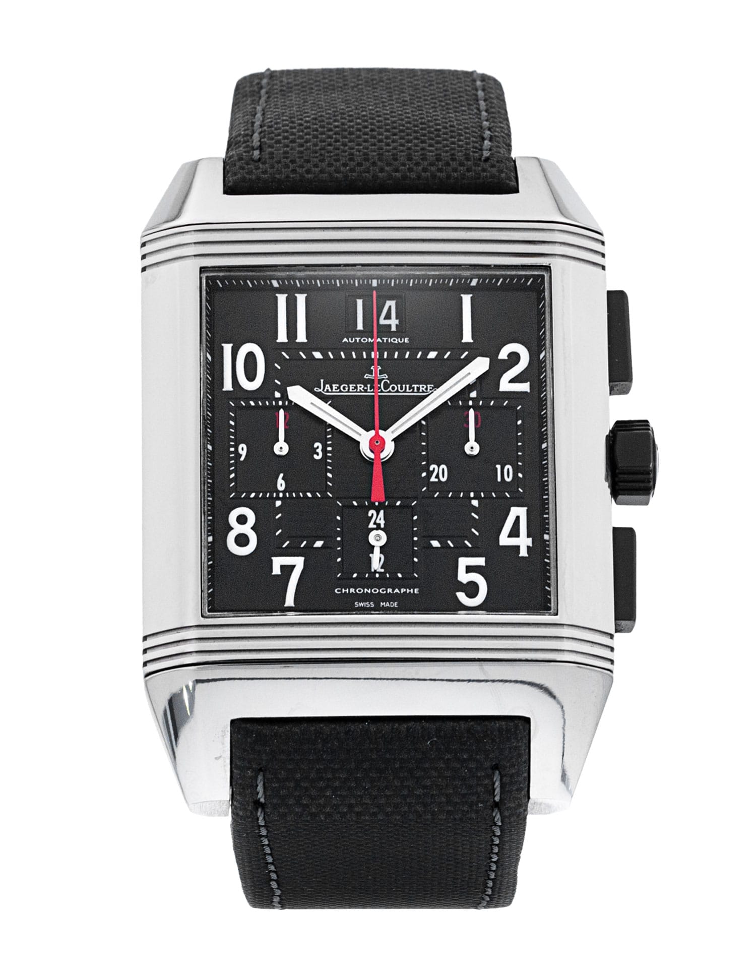 Pre-Owned Jaeger-LeCoultre Reverso Squadra Chronograph 701867P Watch