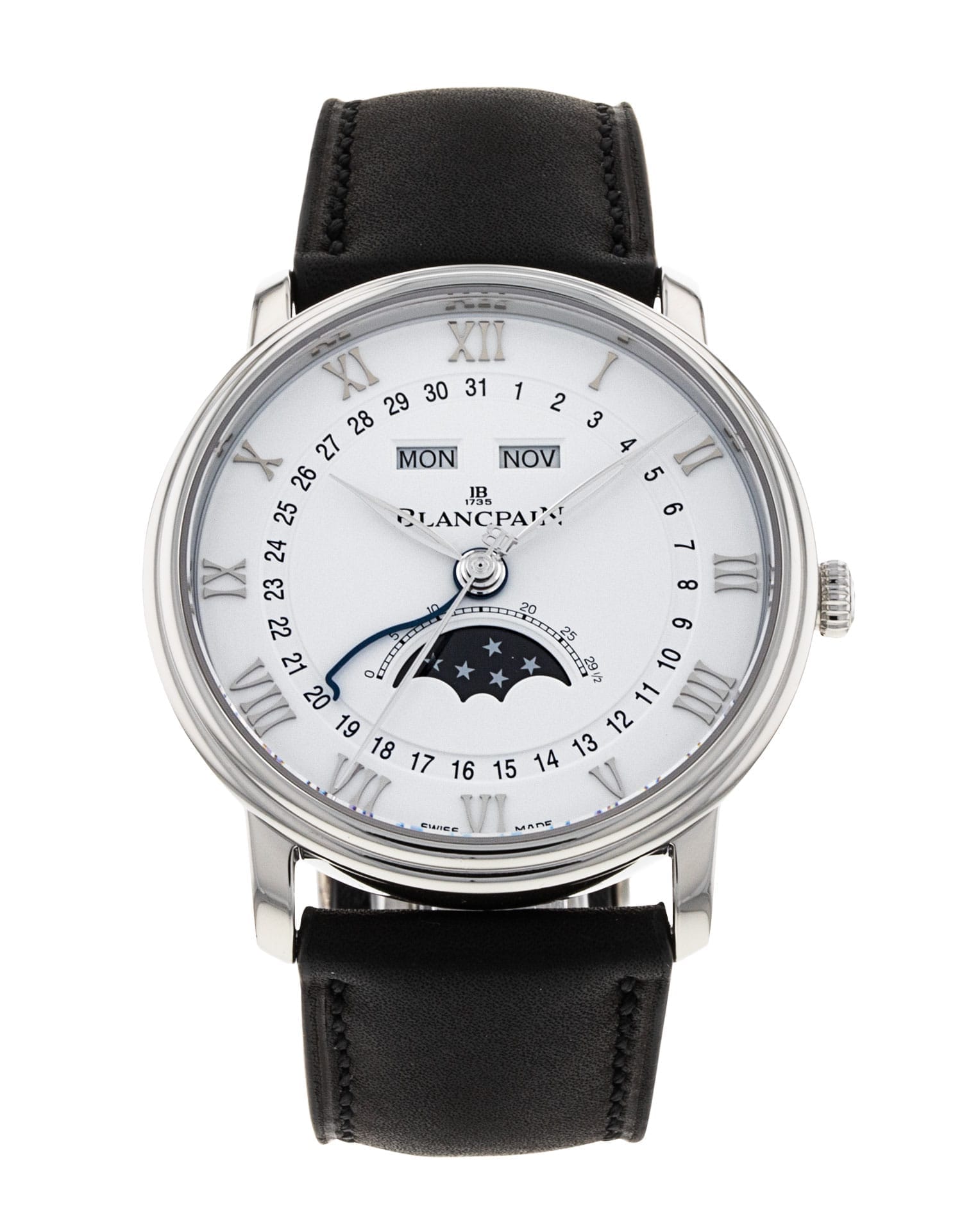 Pre-Owned Blancpain Villeret 6654-1127-55B Watch