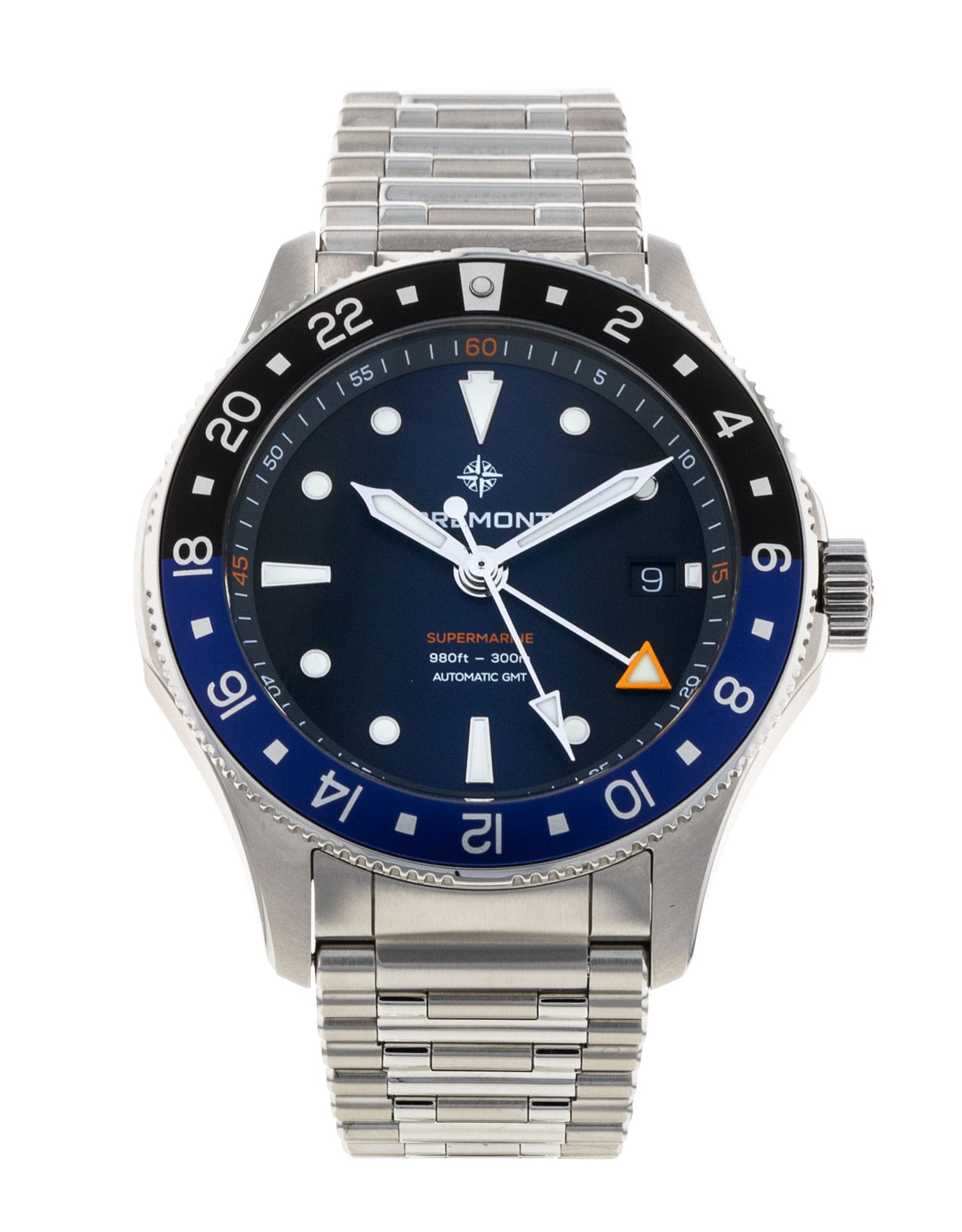 Bremont Supermarine SM40-GMT-SS-BLBK-B