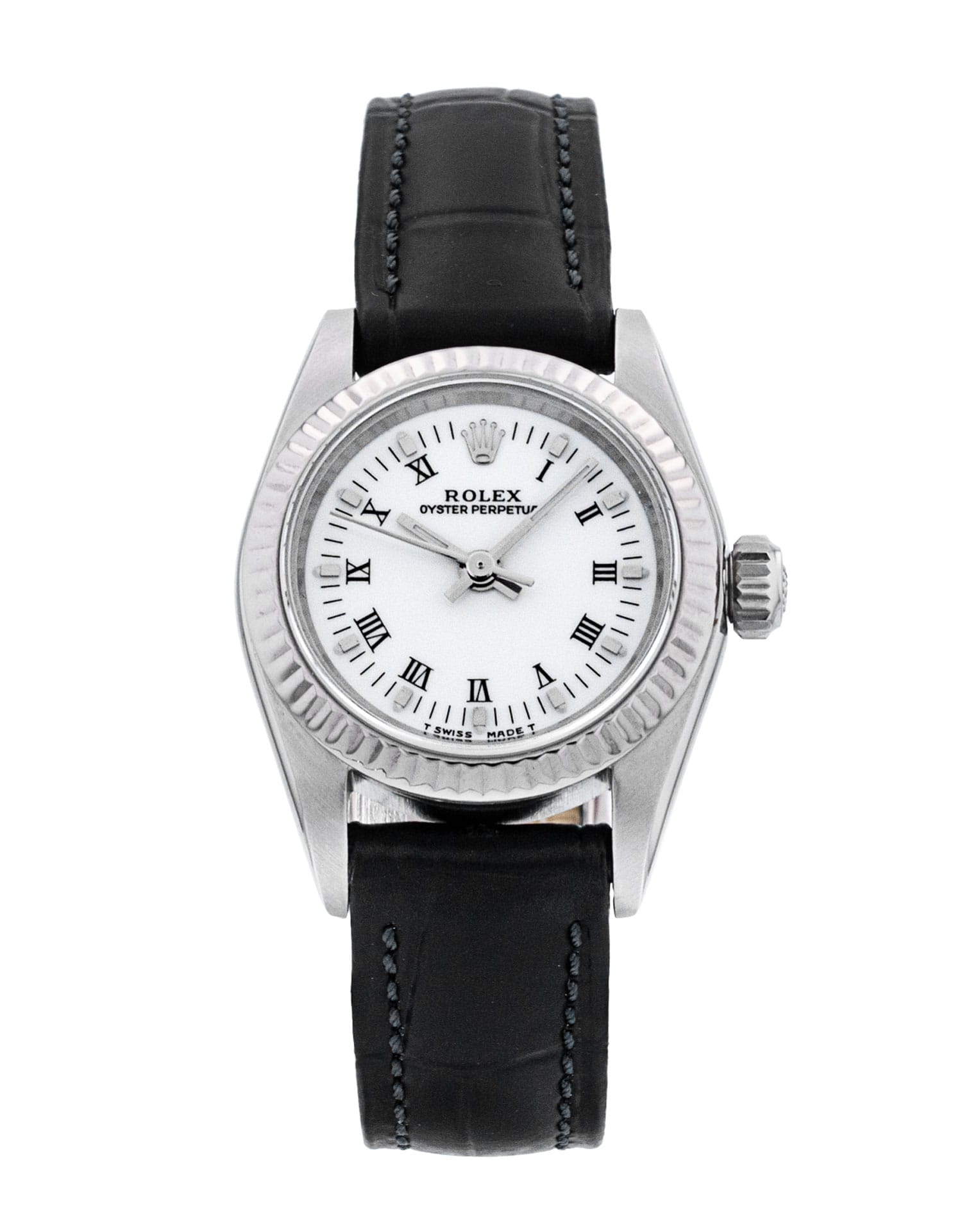 Pre-Owned Rolex Lady Oyster Perpetual 67194 Watch