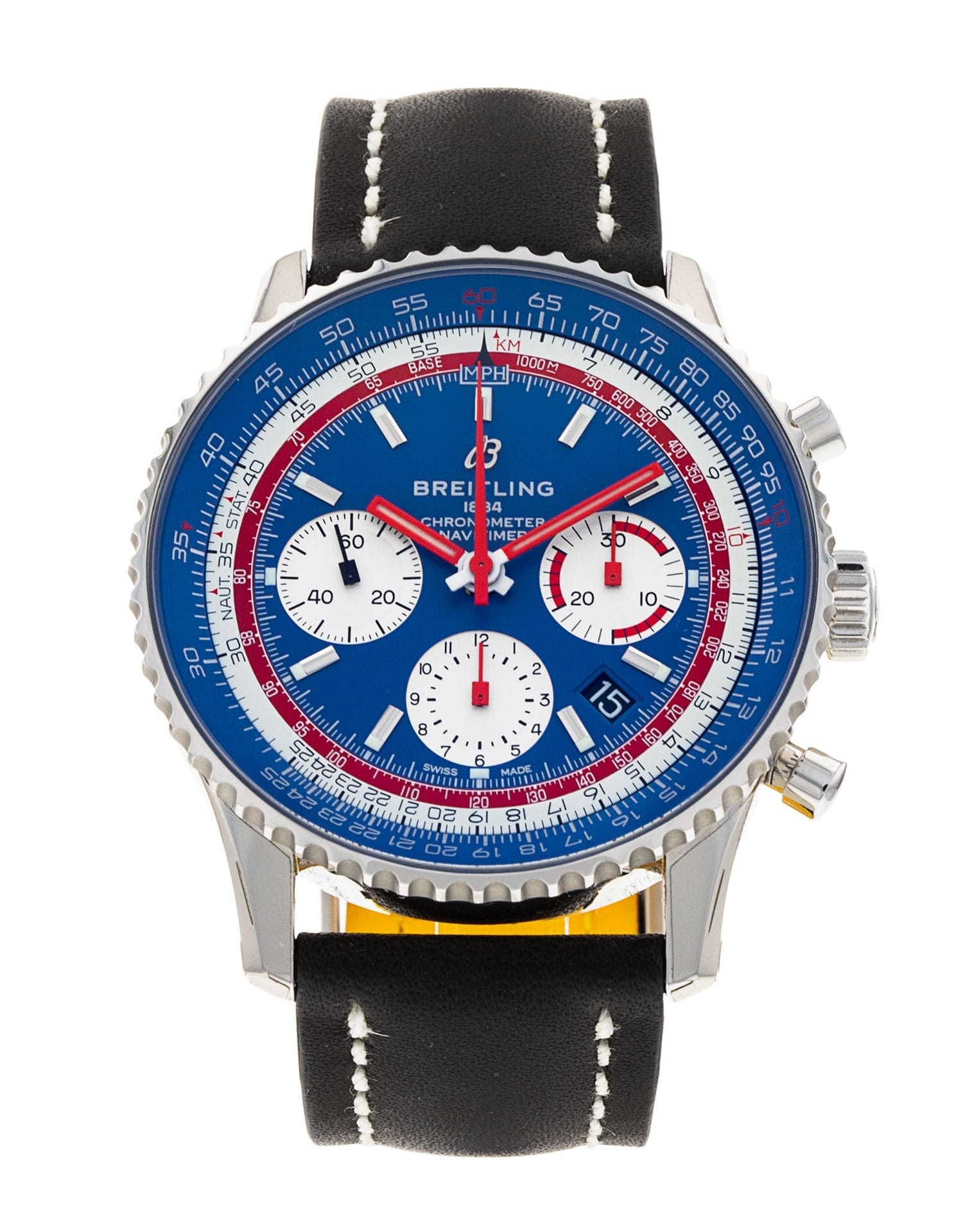 Pre-Owned Breitling Navitimer B01 Chronograph 43 AB0121 Watch
