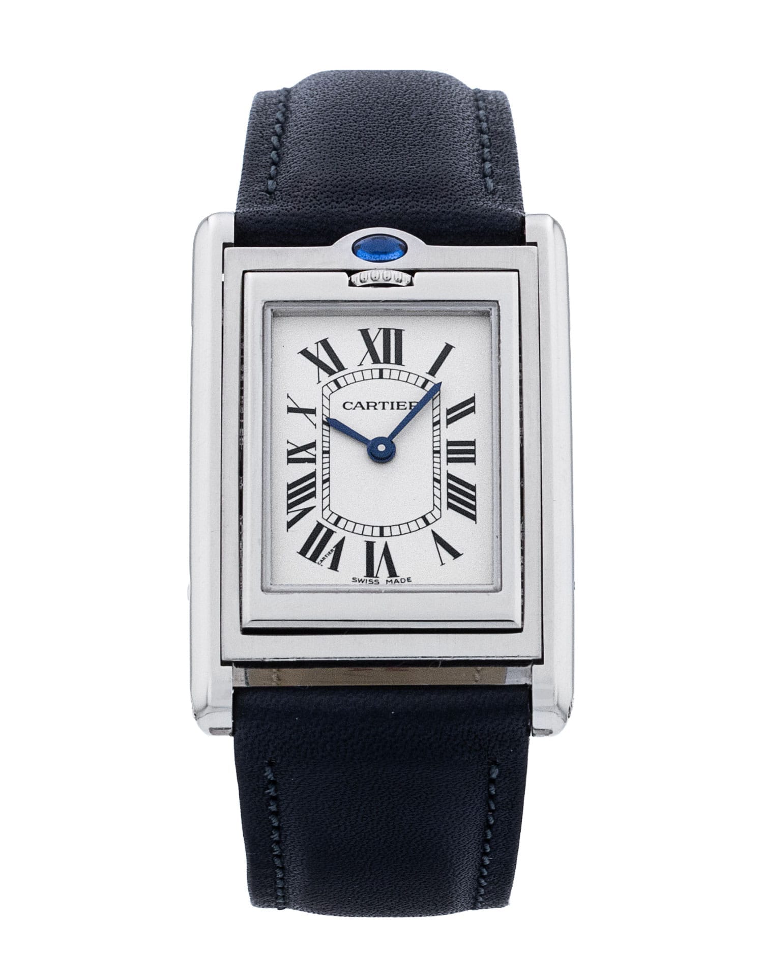 Gebrauchte Cartier Tank Basculante W1011258 Uhr