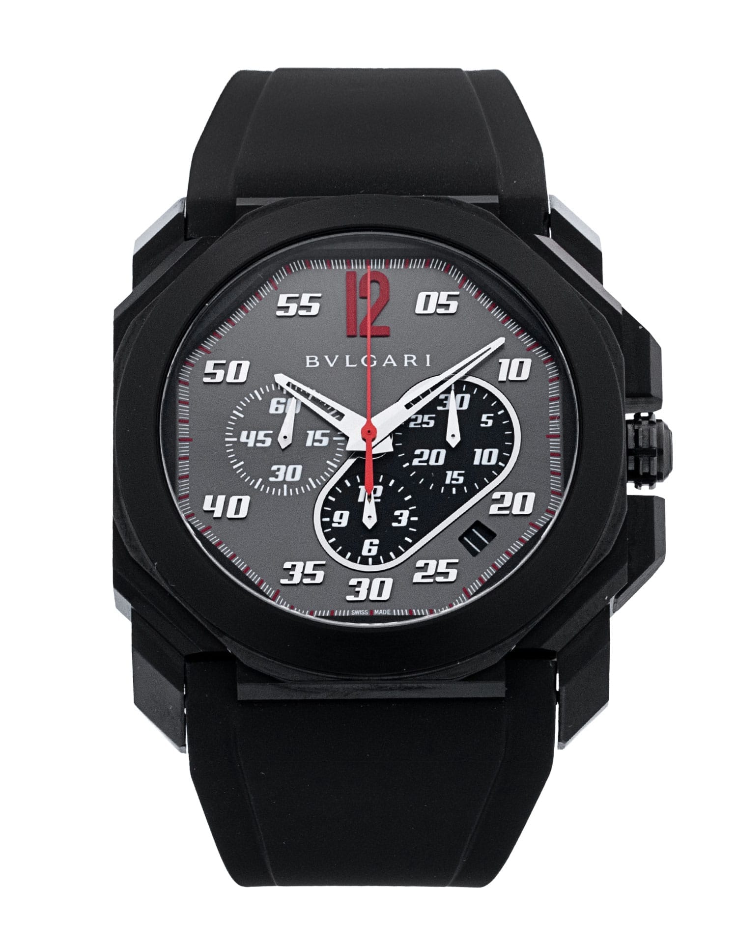 Pre-Owned Bvlgari Octo BG041BSLDCH/KO Watch