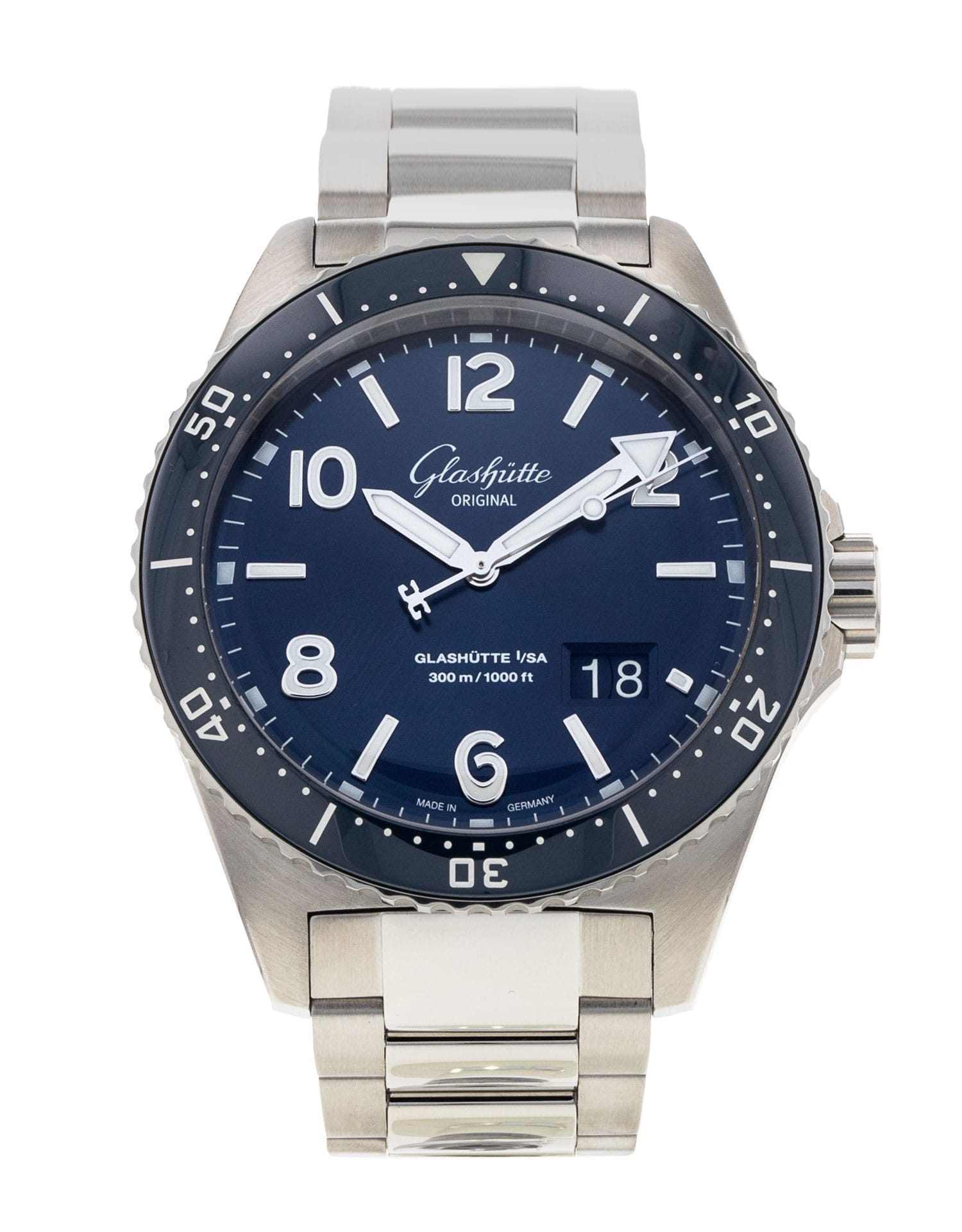 Pre-Owned Glashutte Original SeaQ Panorama Date Watch