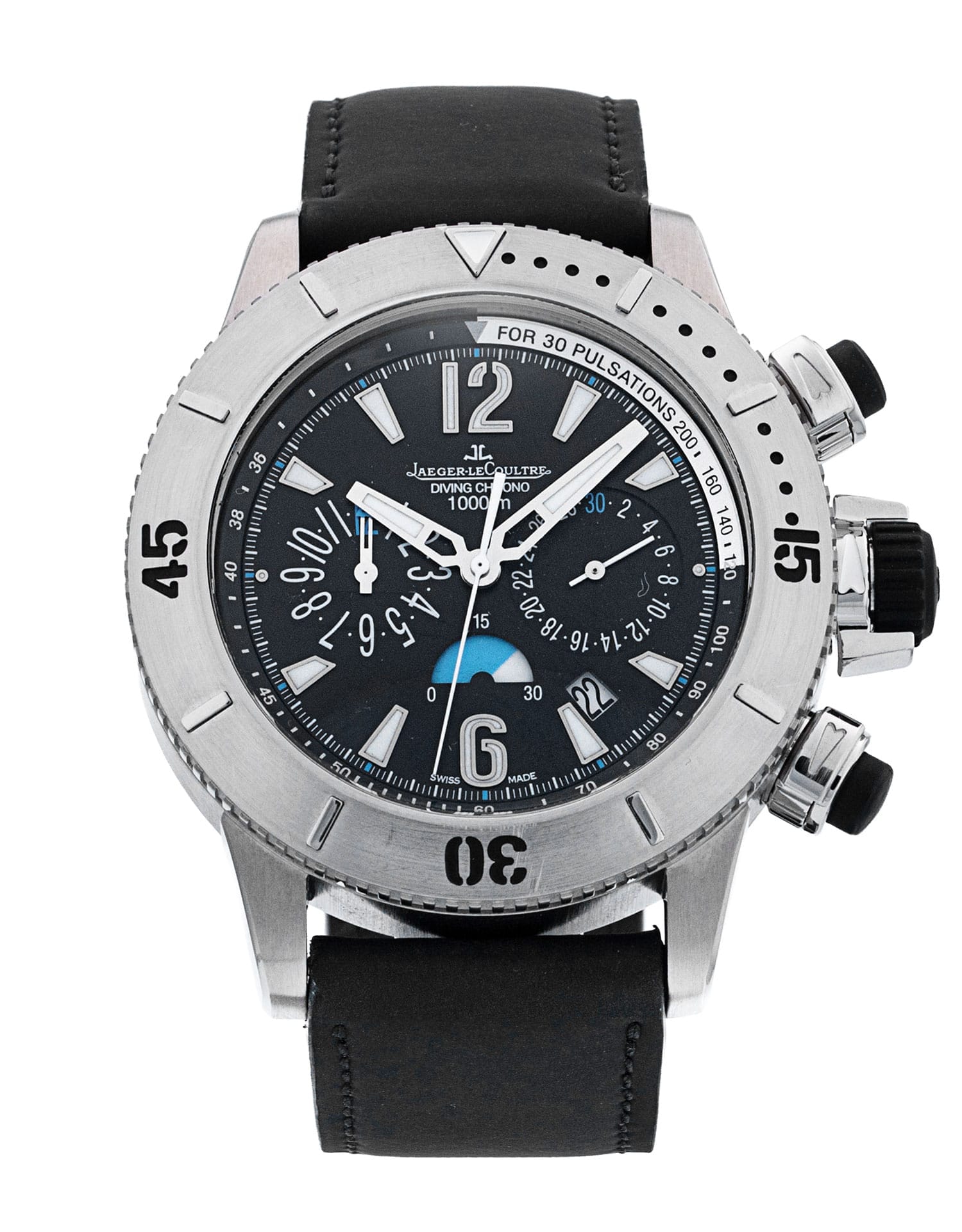 Pre-Owned Jaeger-LeCoultre Master Compressor Diving 186T770 Watch