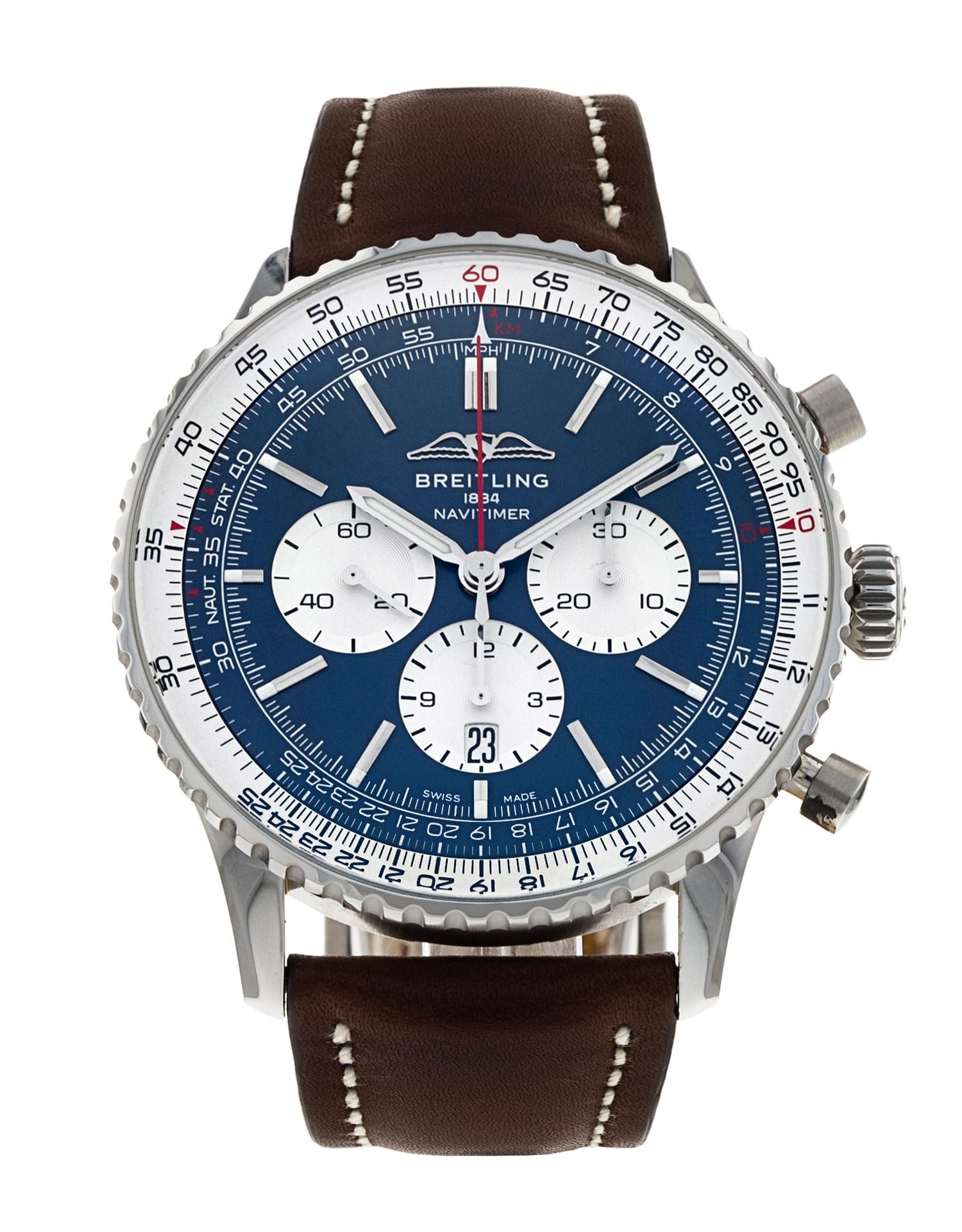 Pre-Owned Breitling Navitimer B01 Chronograph 46 AB0137 Watch