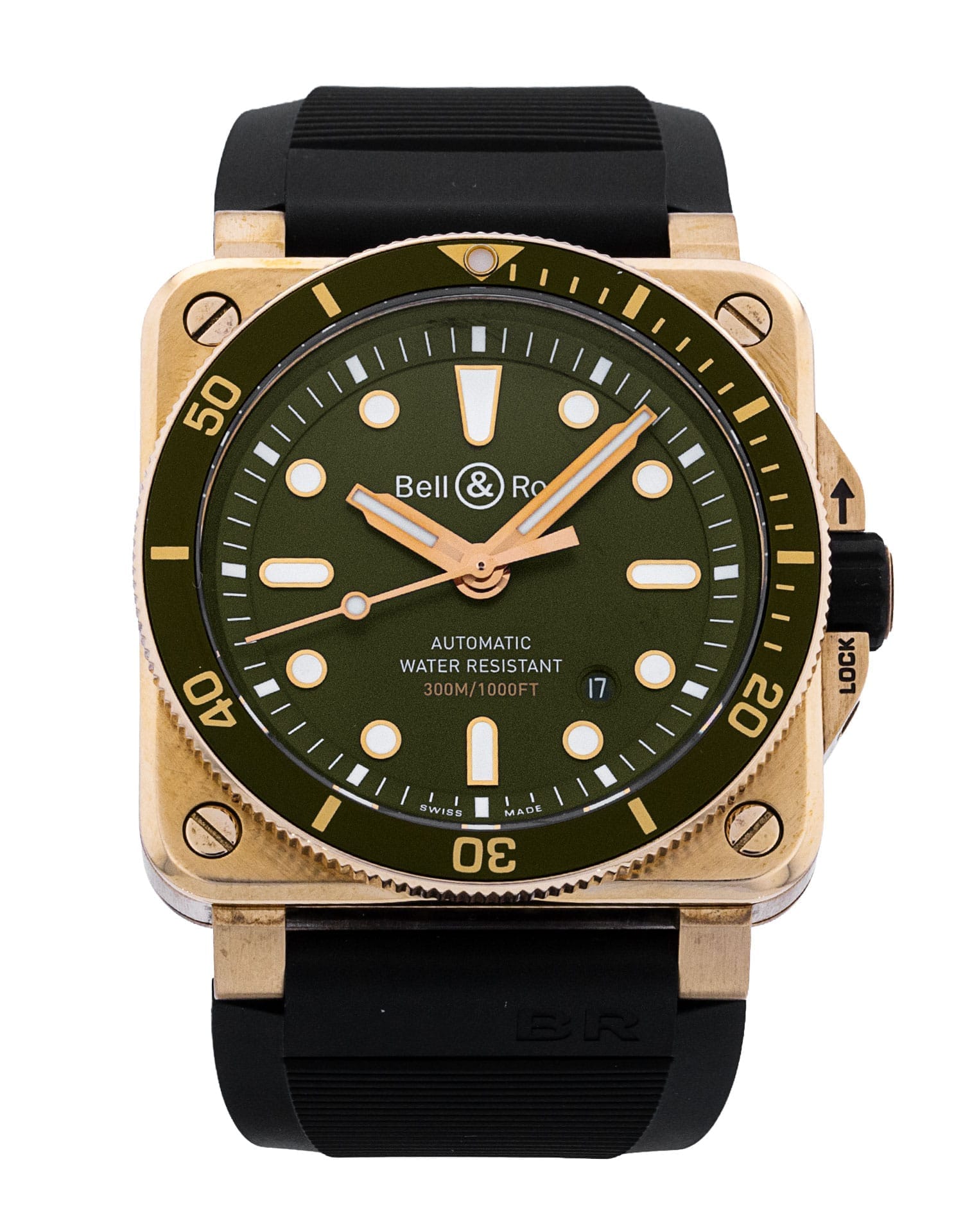 Bell and Ross BR03-92 BR0392-D-G-BR/SCA